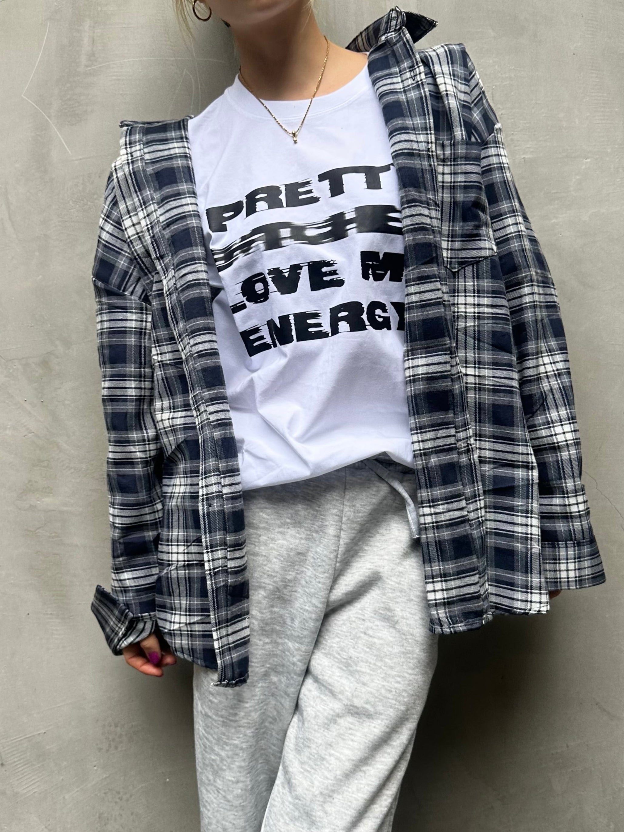 カラールーズチェックシャツ inst.ALL ブラウス シャツ 春も大活躍！チェックルーズシャツ