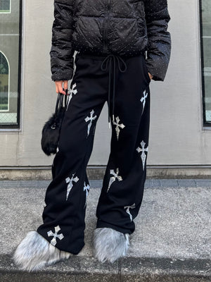 クロスラメスウェットパンツ DPB86167