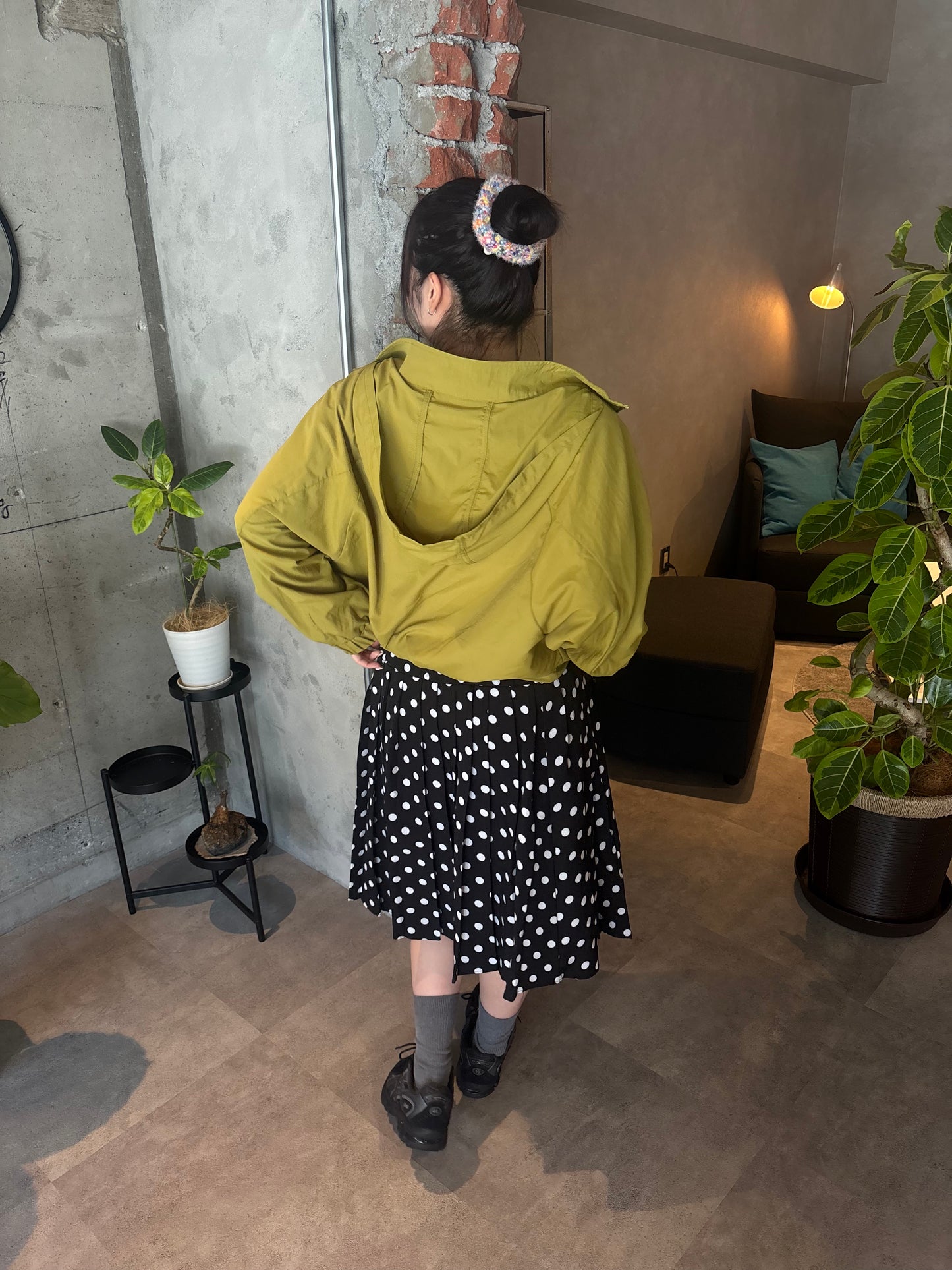 ドットミディアムスカート DPB89095