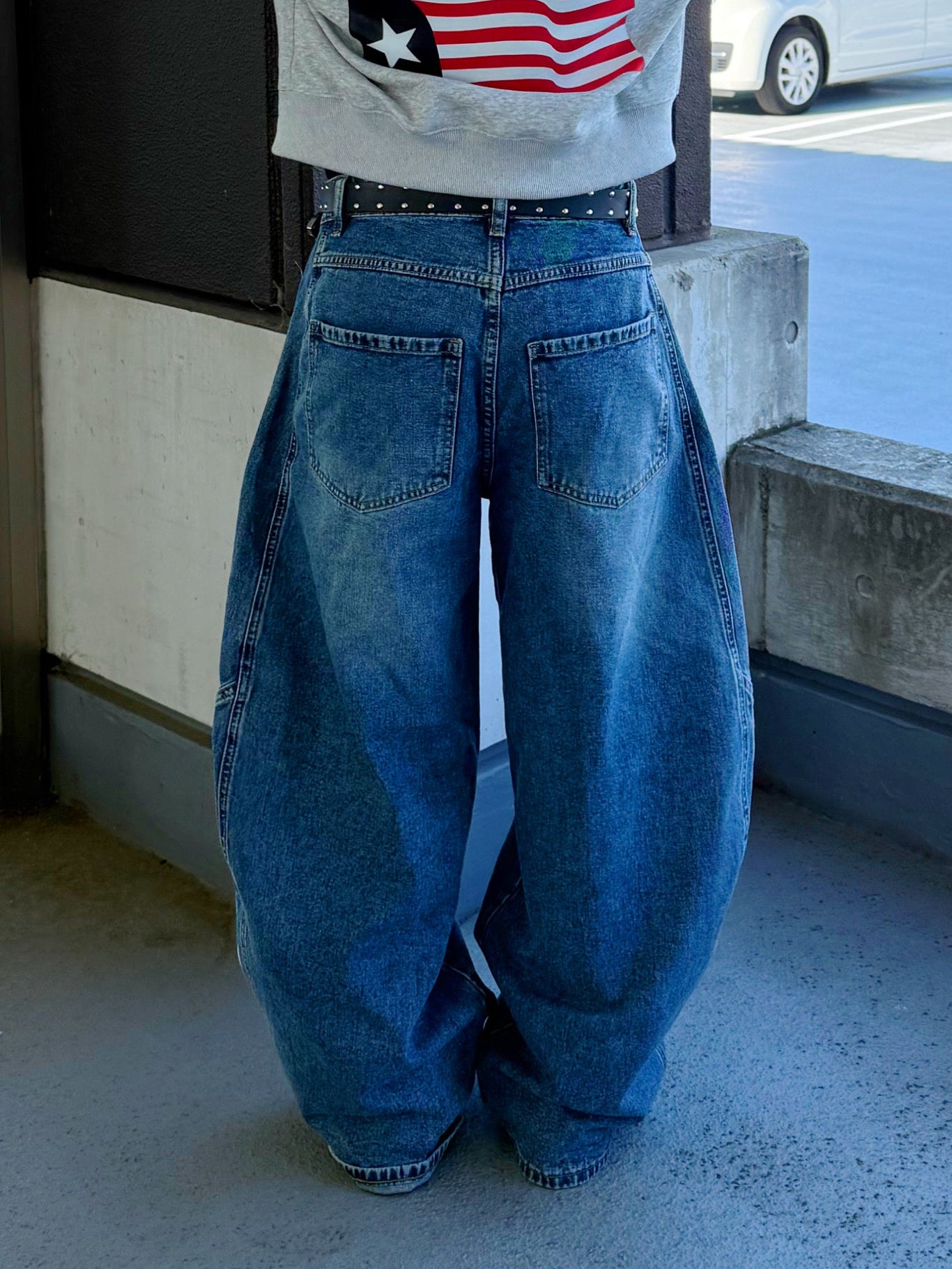 バルーンラインデニムパンツ DPB73531