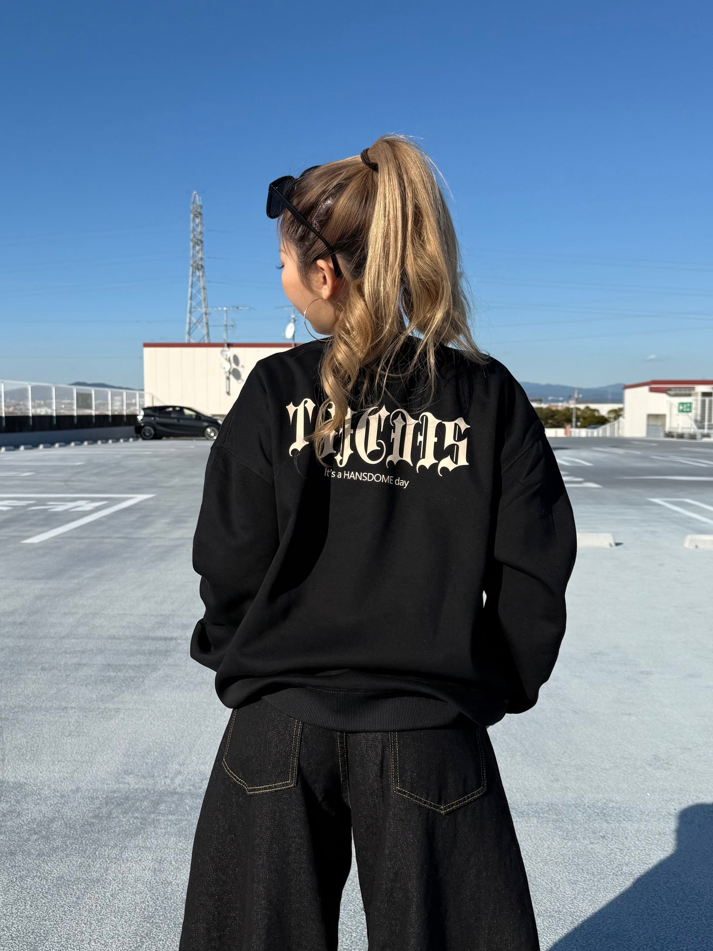 ユニセックスロゴスウェット DPB73563