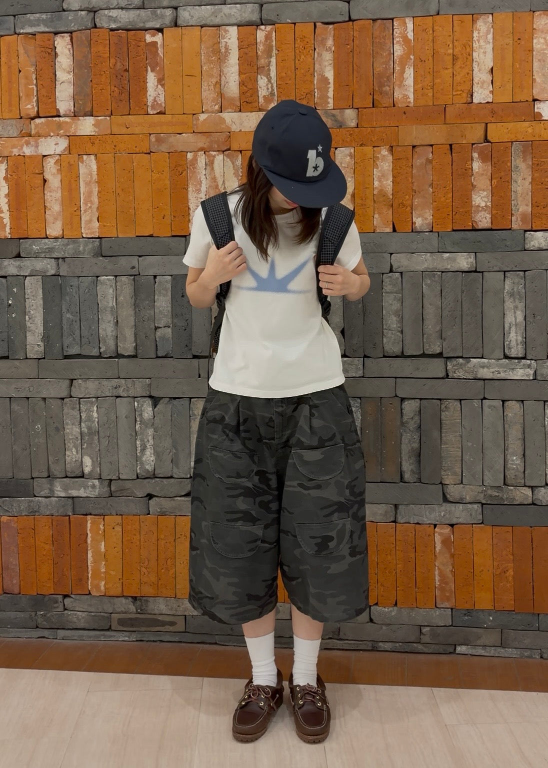 カモフラハーフパンツ DPB99127