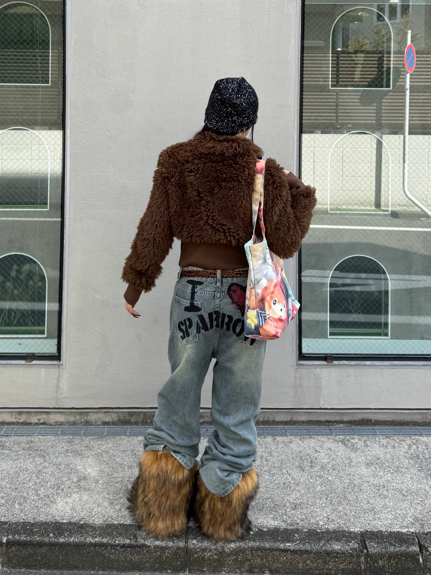 バックロゴデニムパンツ DPB86148