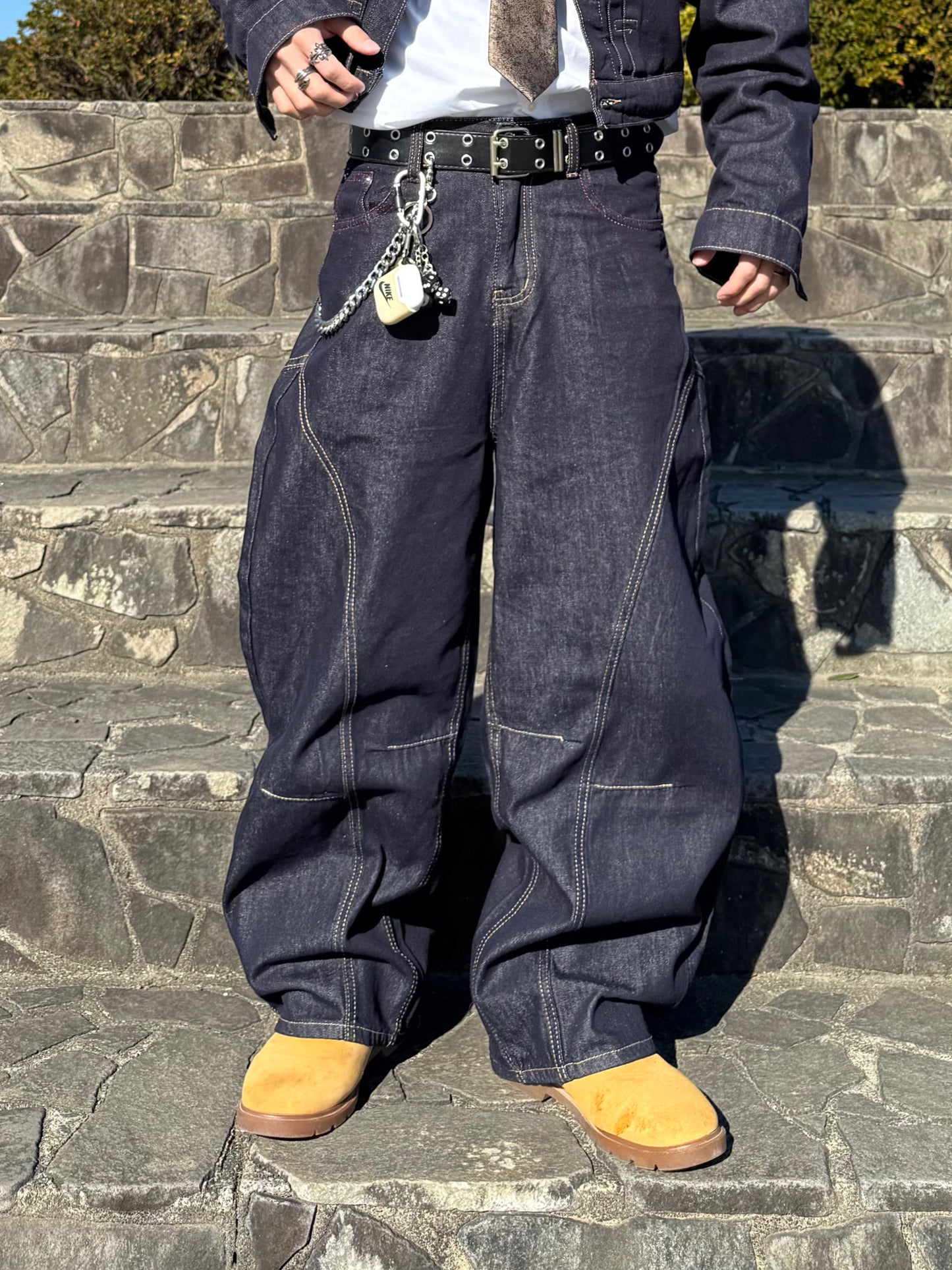 セットアップステッチデニムパンツ DPB90153