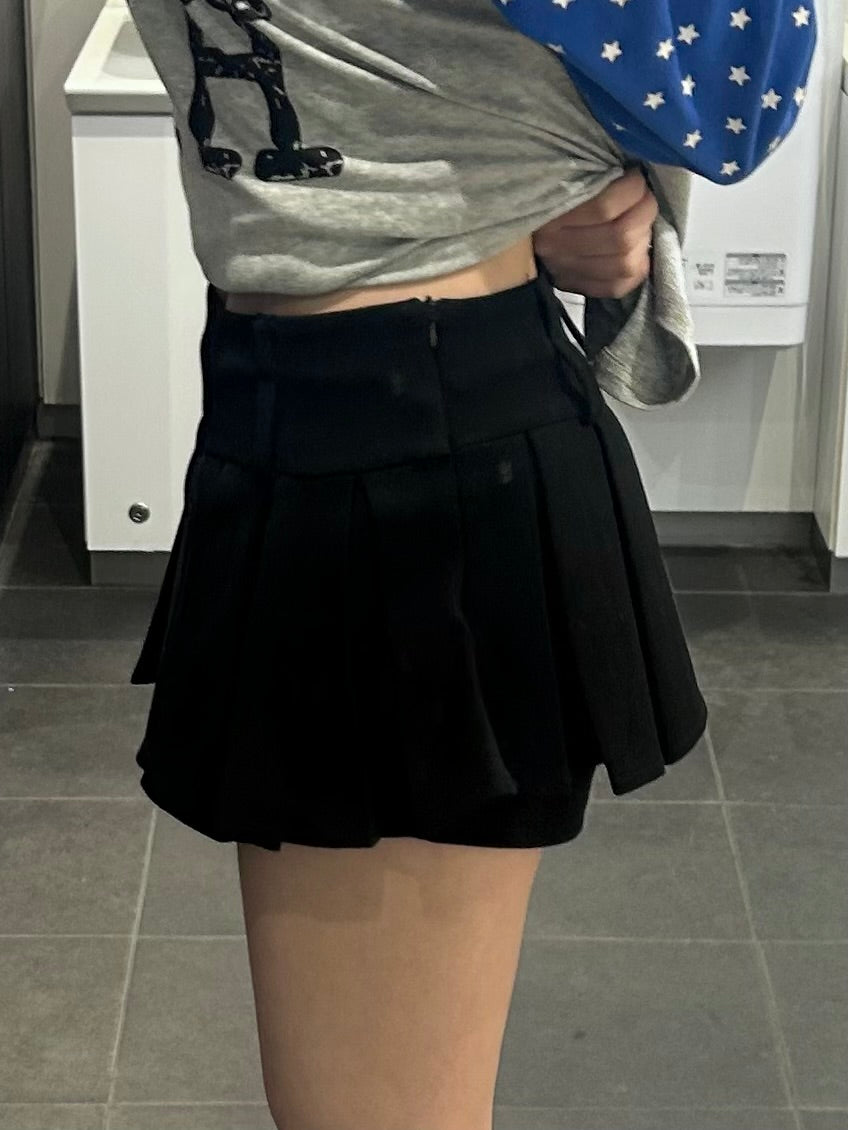 プリーツミニスカートパンツ DPB98049