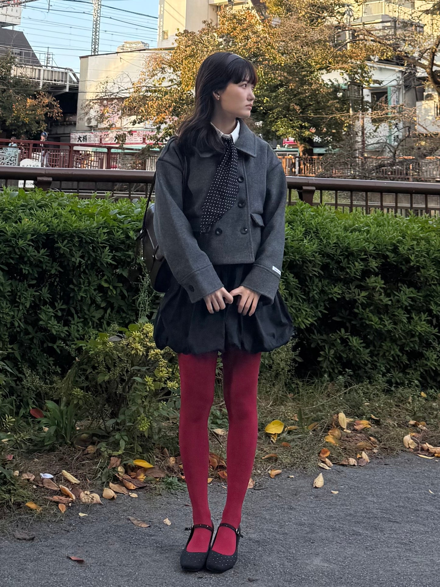 ダブルラストショートコート DPA43703