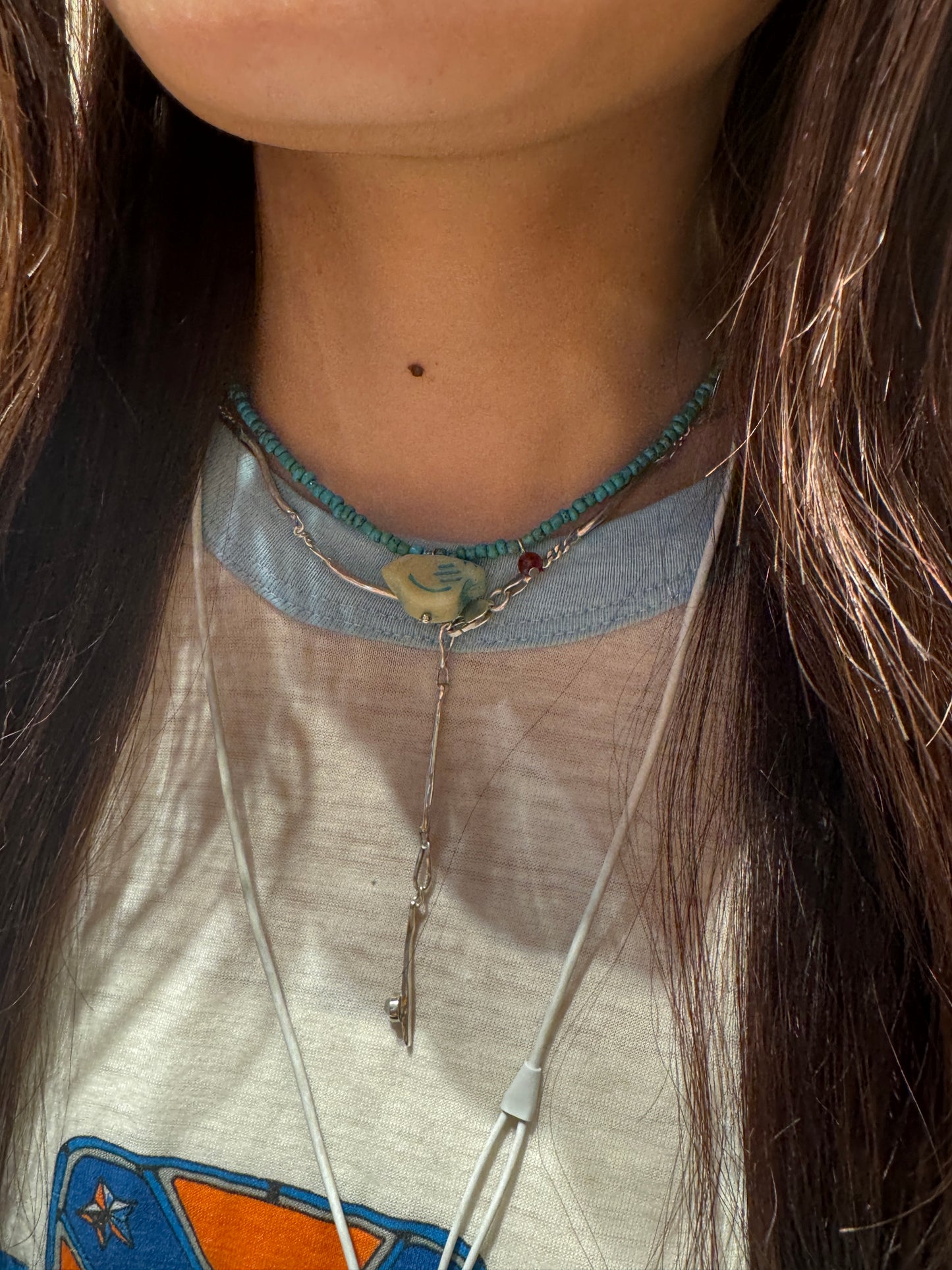 モチーフビーズネックレス DPB78178