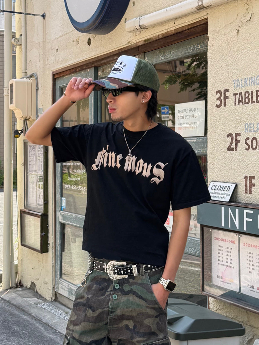 ゴシックレタリングTシャツ DPB90004