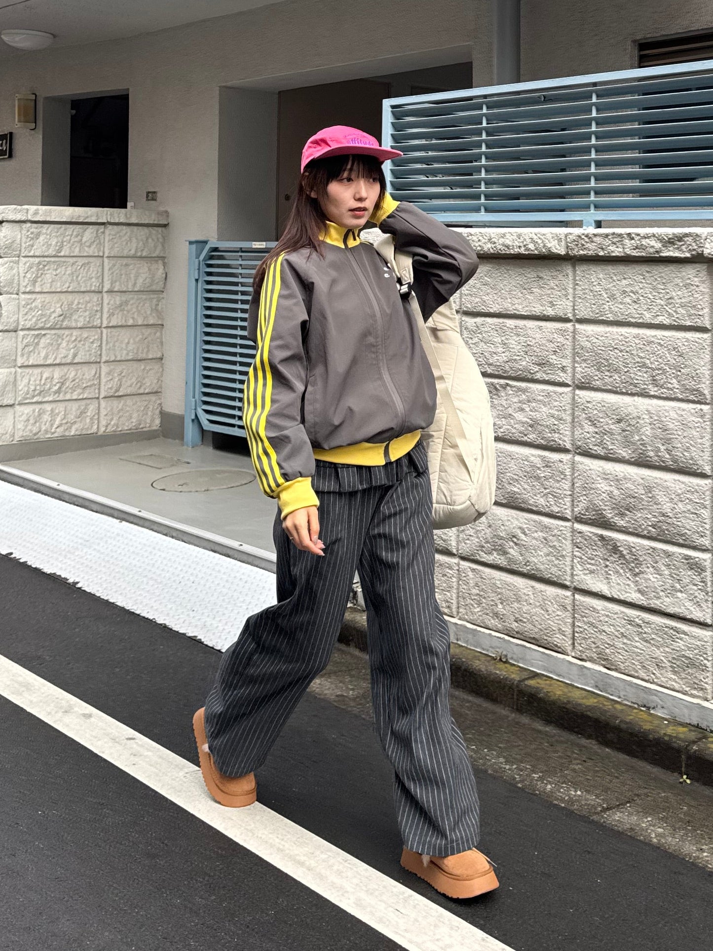 バイカラートラックジャケット DPB91089