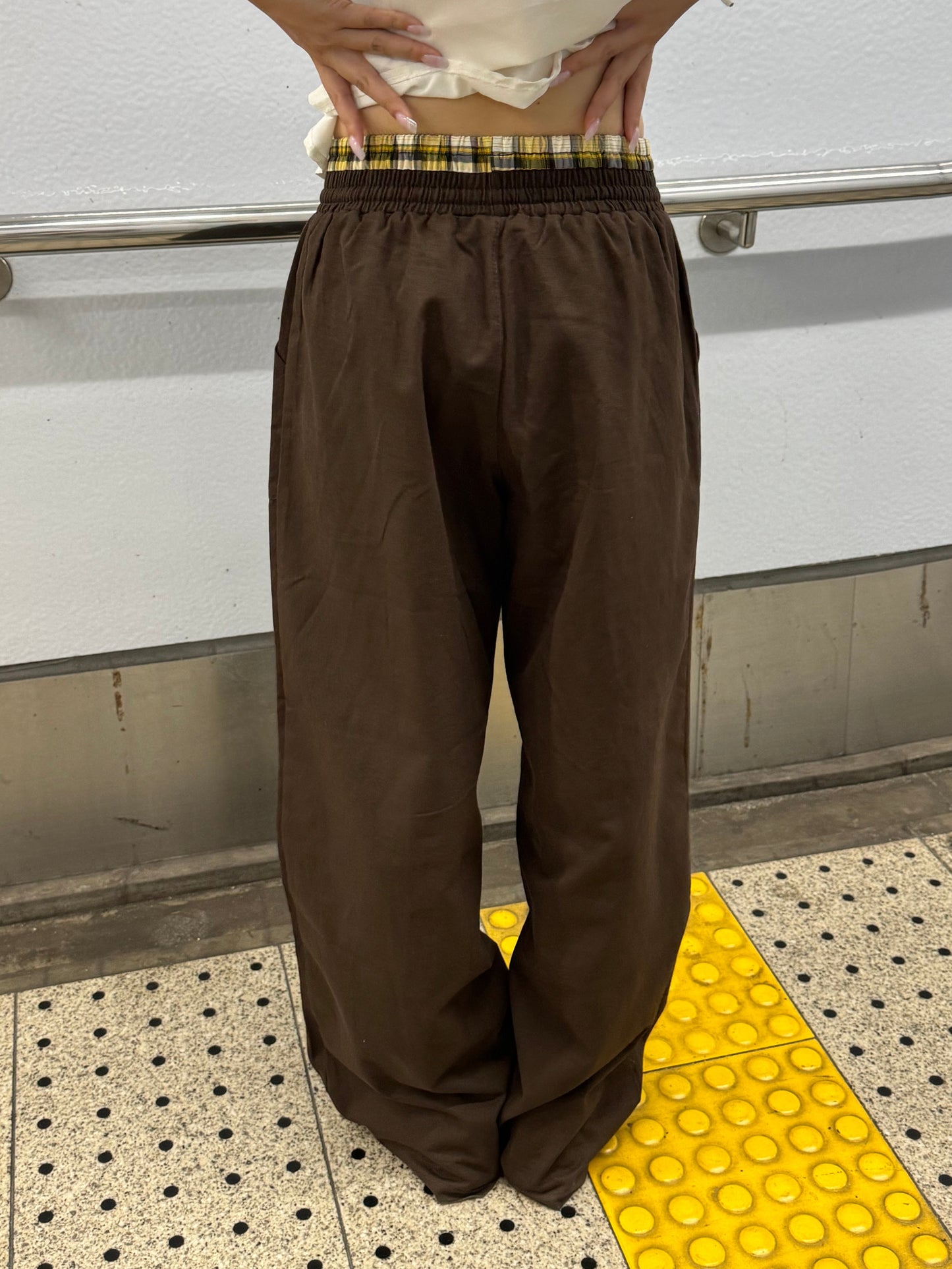 ウエストレイヤードパンツ DPB85268