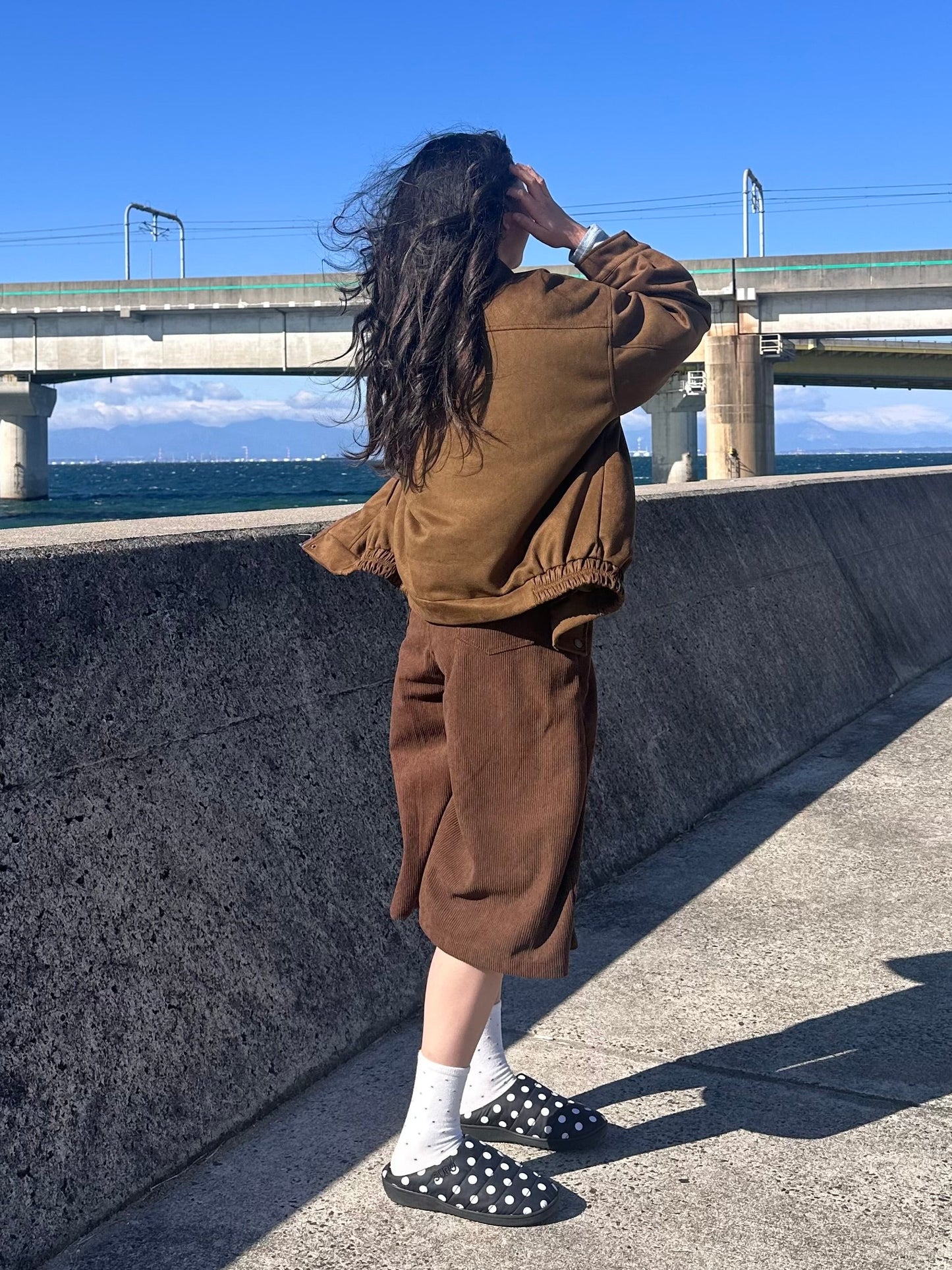 コーデュロイハーフパンツ DPB95071