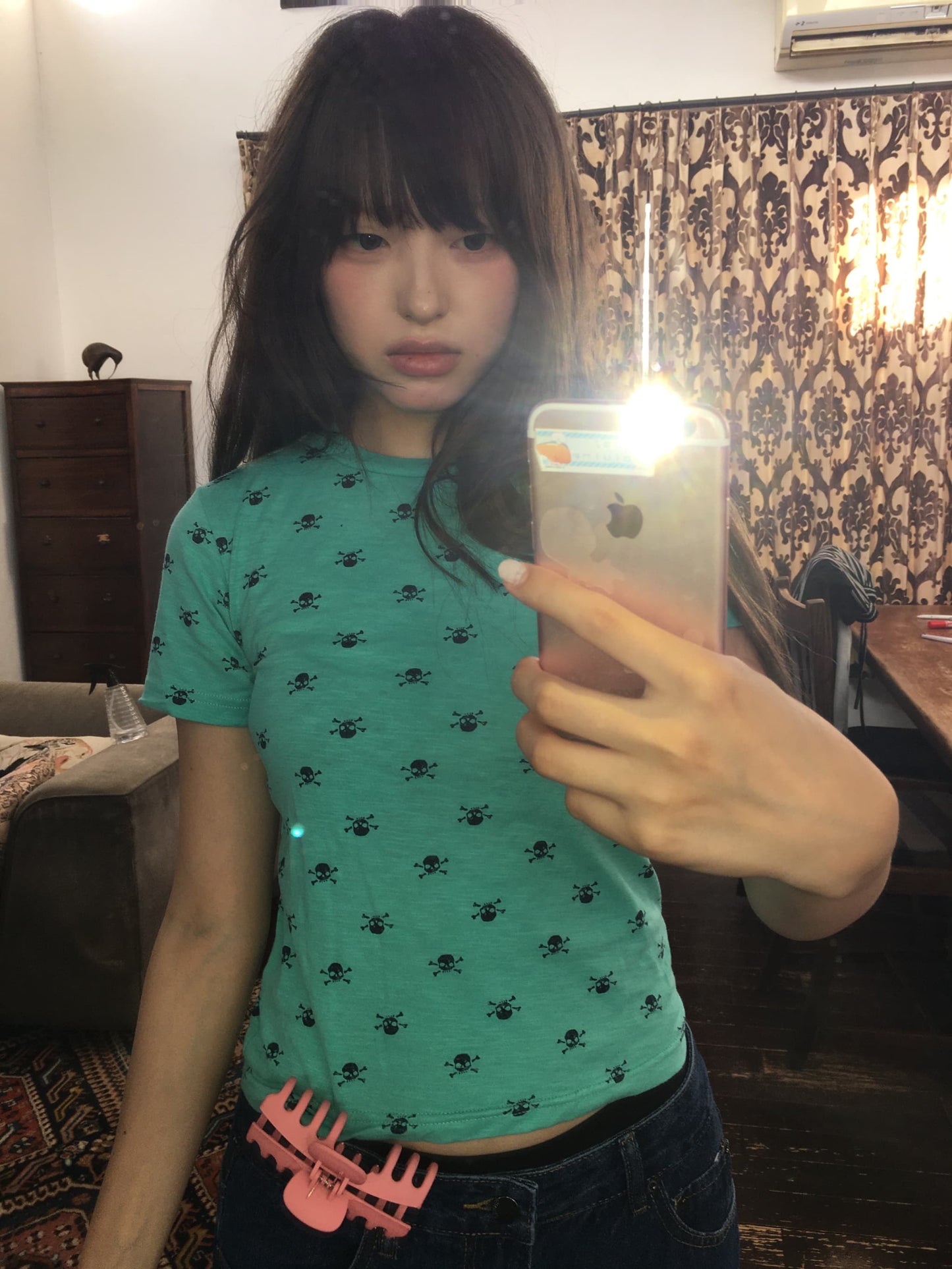ドクロTシャツ DPC09076