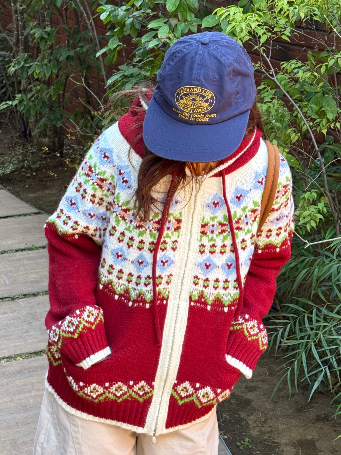 ノルディックフルジップニット DPB91065