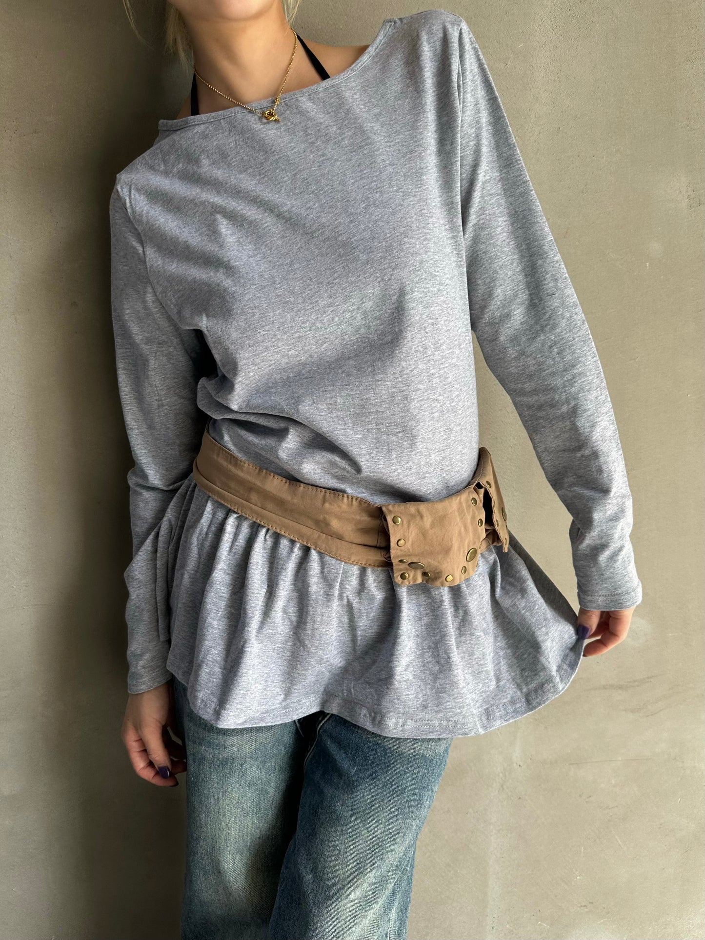 ワイドネックフレアトップス DPB26698