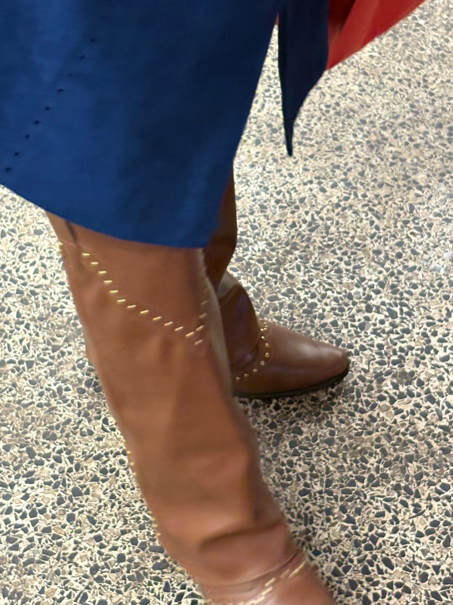 ダークブラウンウエスタンブーツ DPA43799