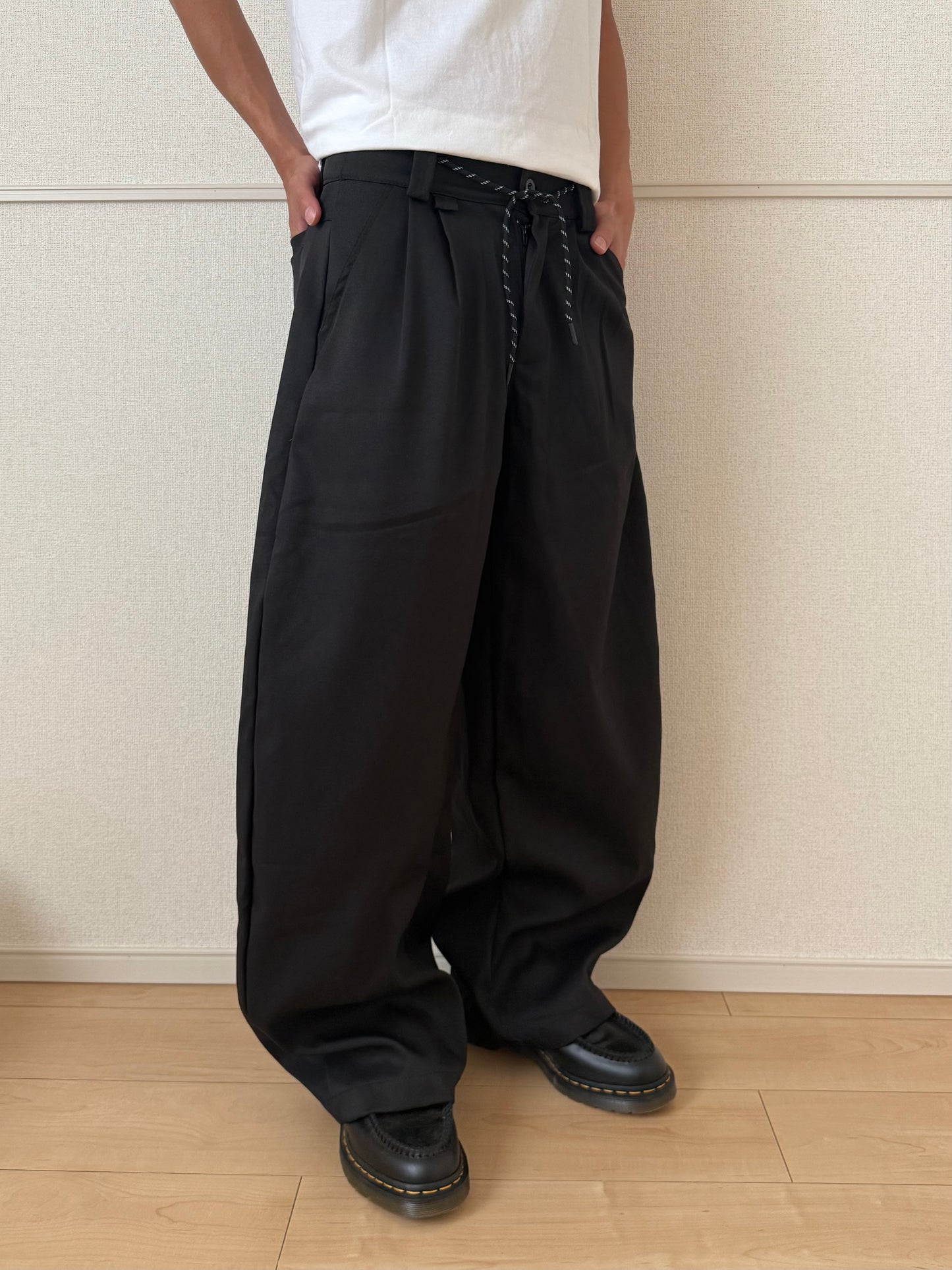 Kenshin_ウエストコードモップパンツ DPB73409