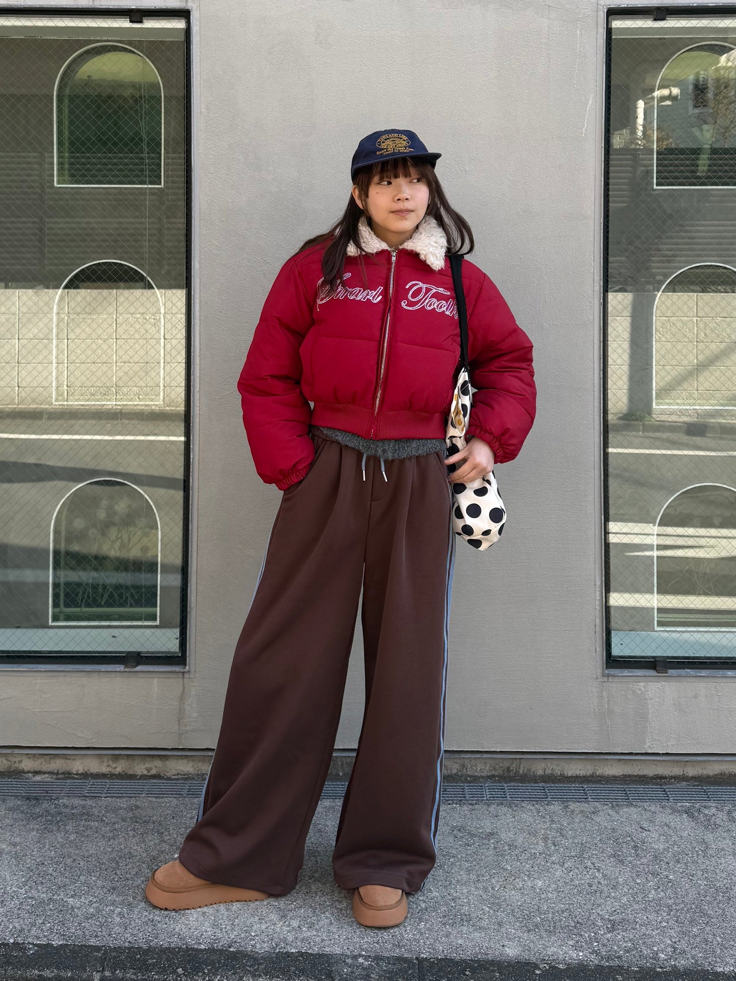 サイドラインバイカラーパンツ DPB91103