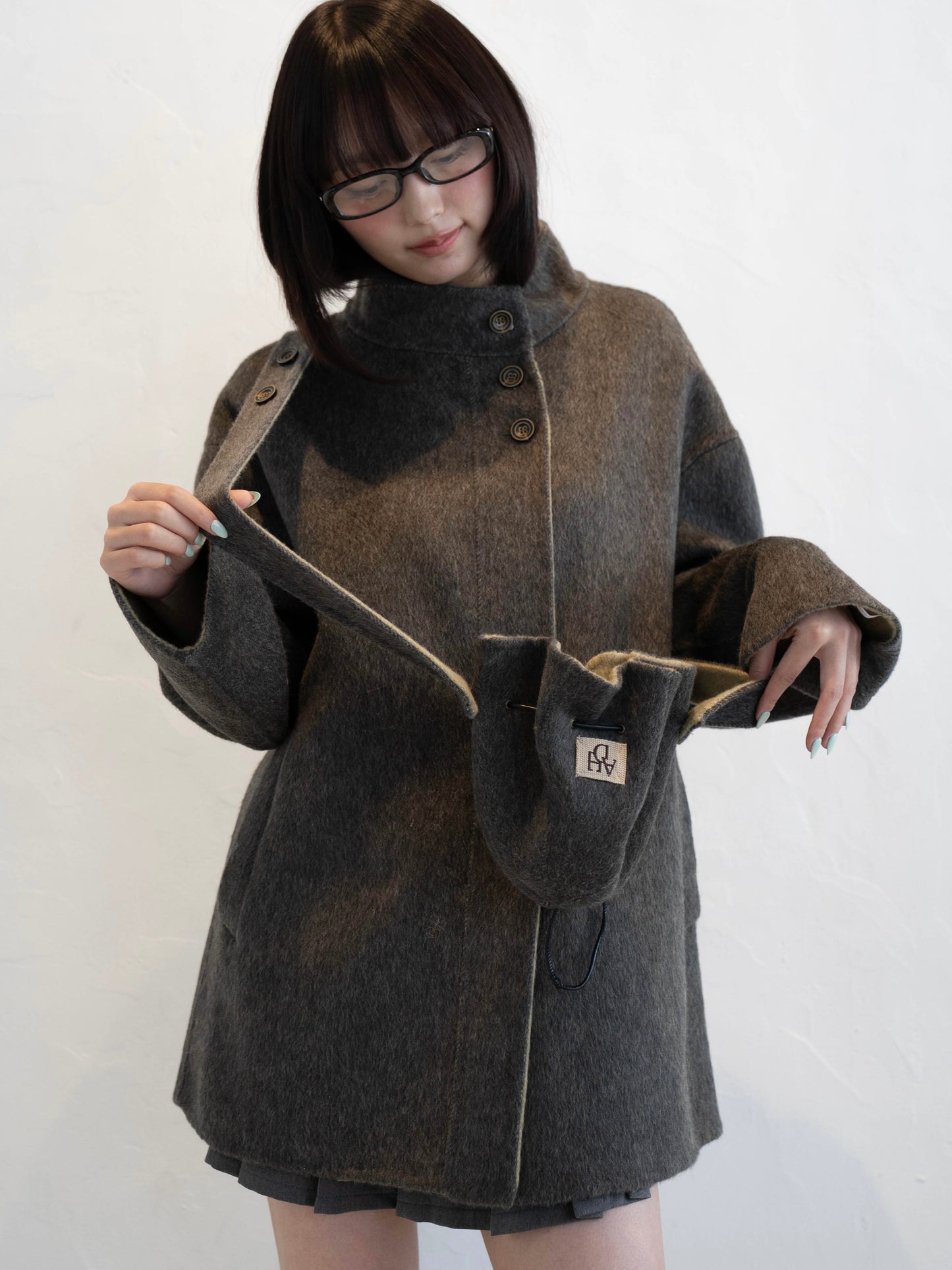 3セットバイカラーコート DPC02013