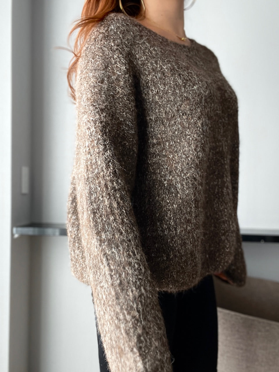 オーバーサイズニット DPB56349