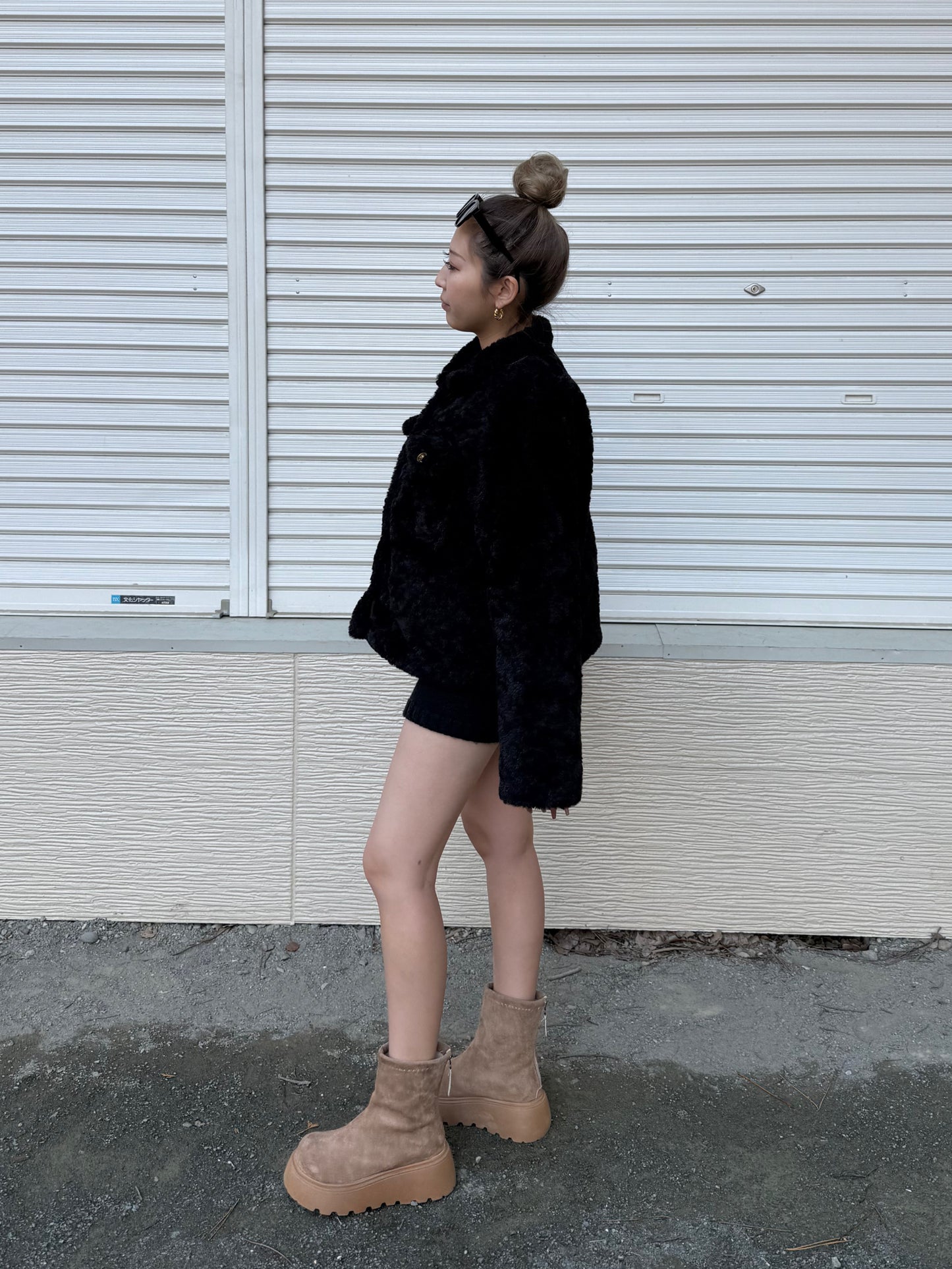 リブニットパンツ DPB73507