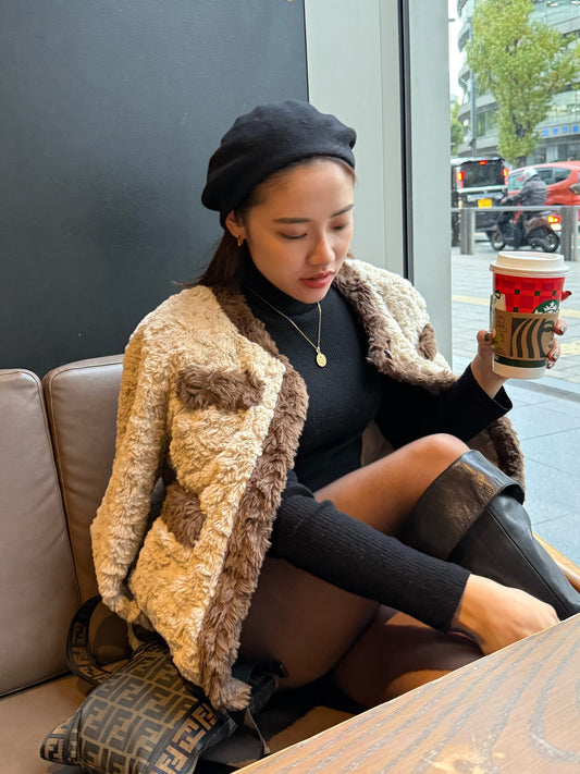 ブラウンファーコート DPB47491