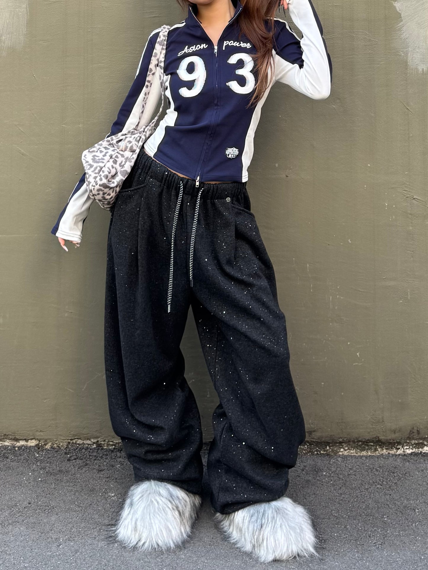 ルーズラメバルーンパンツ DPB86177