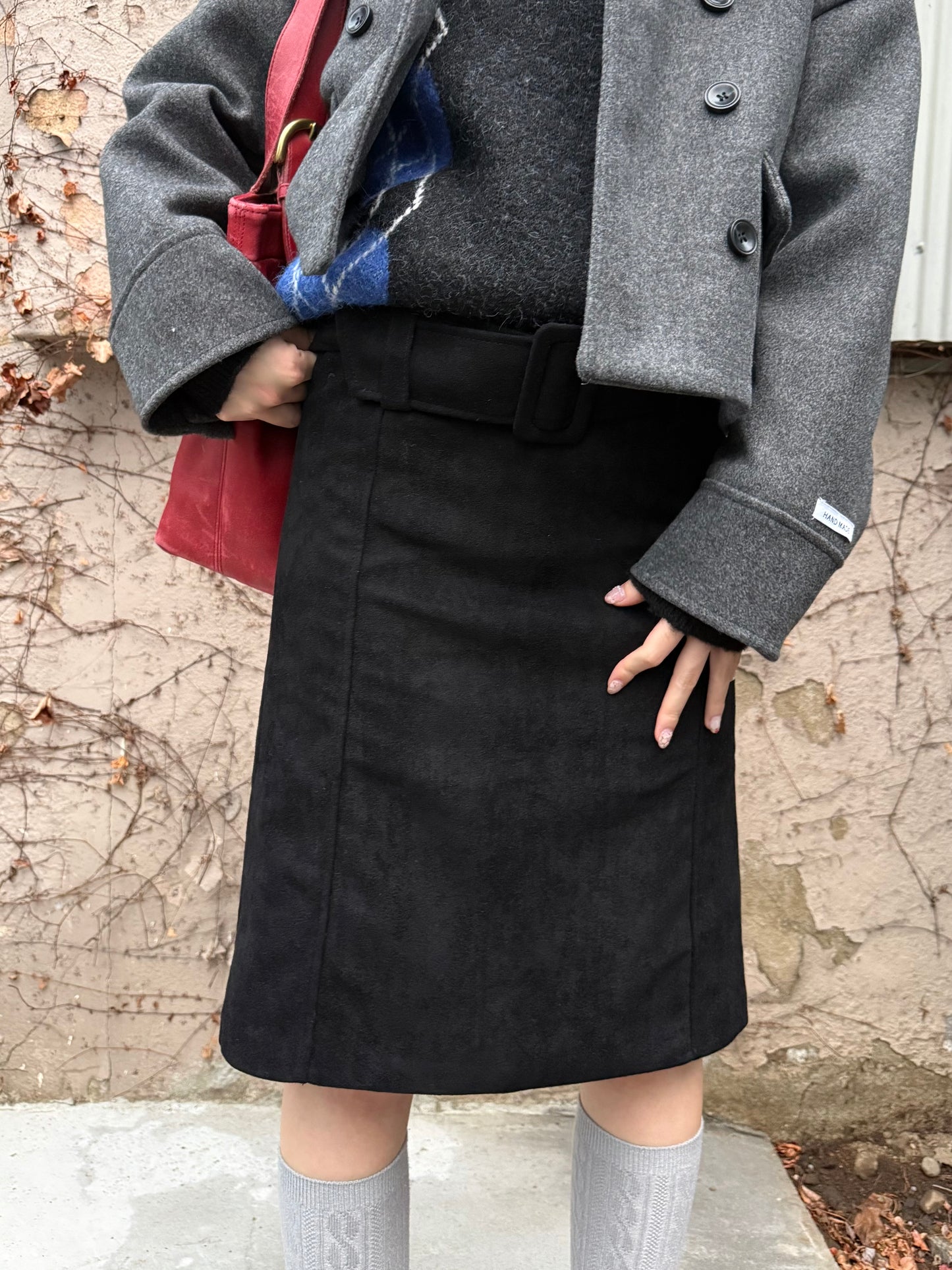 ウエストベルトミディアムスカート DPA43722