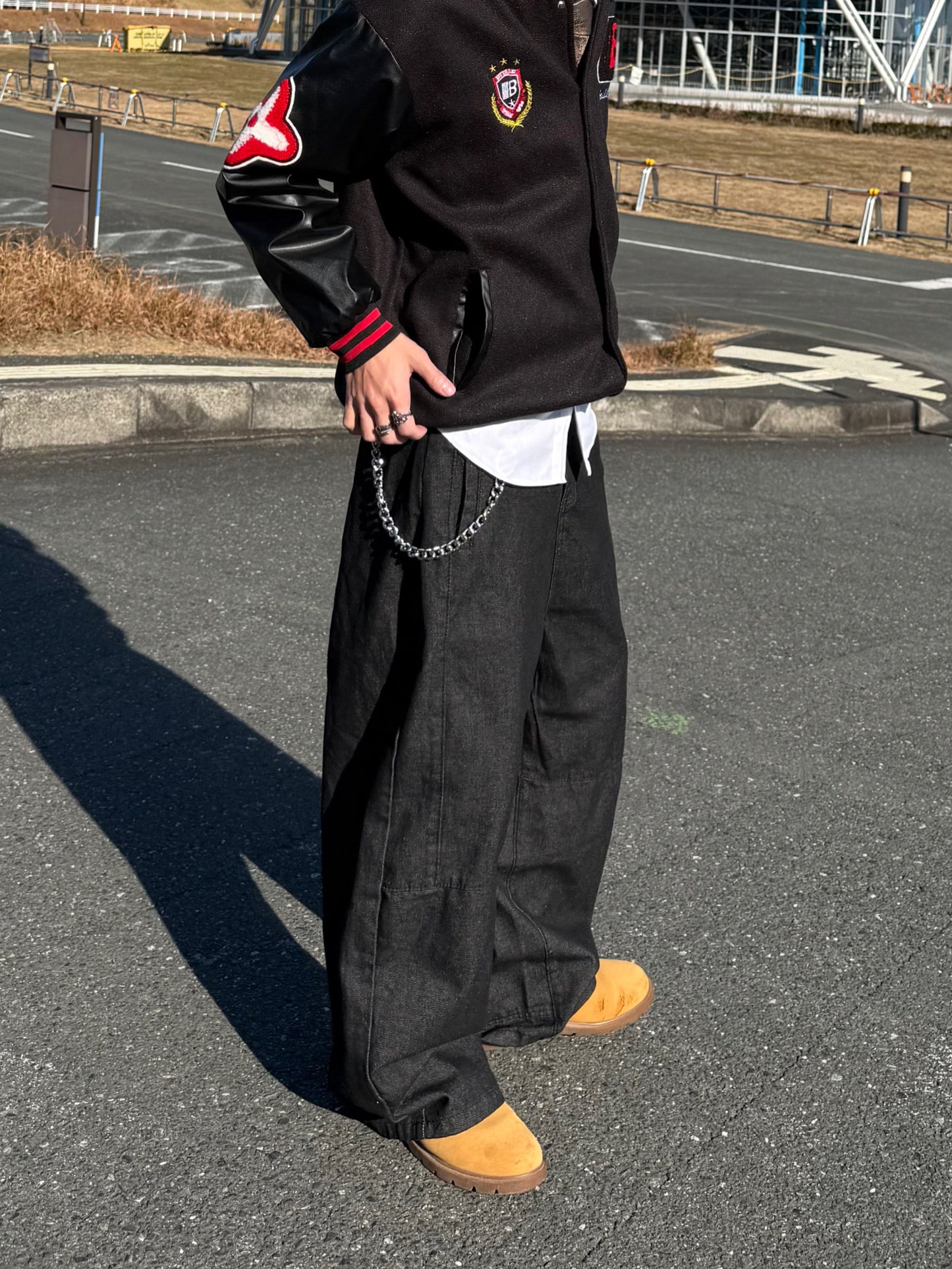 ストリートワイドデニムパンツ DPB90157