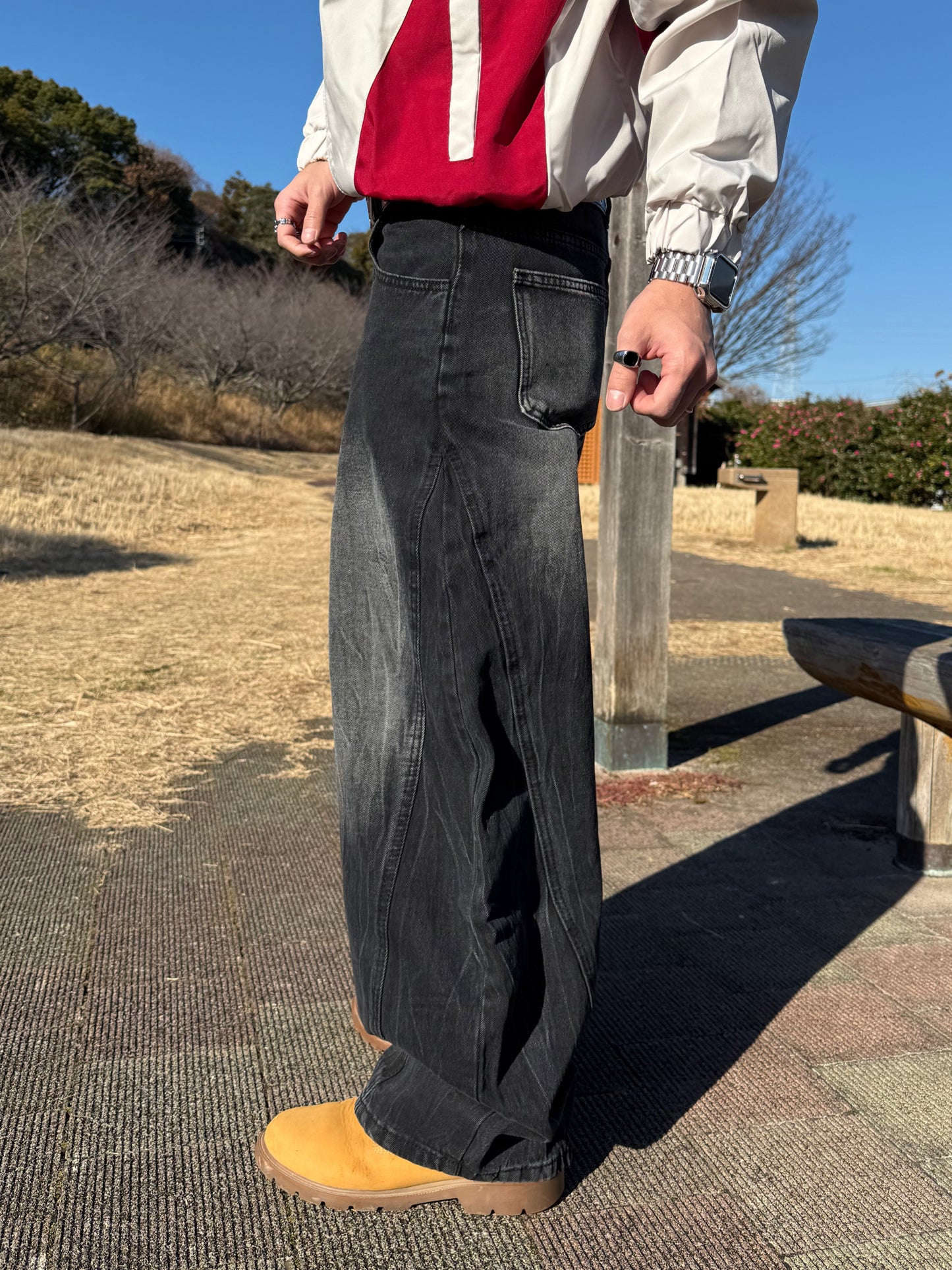 ウォッシュデニムパンツ DPB90141