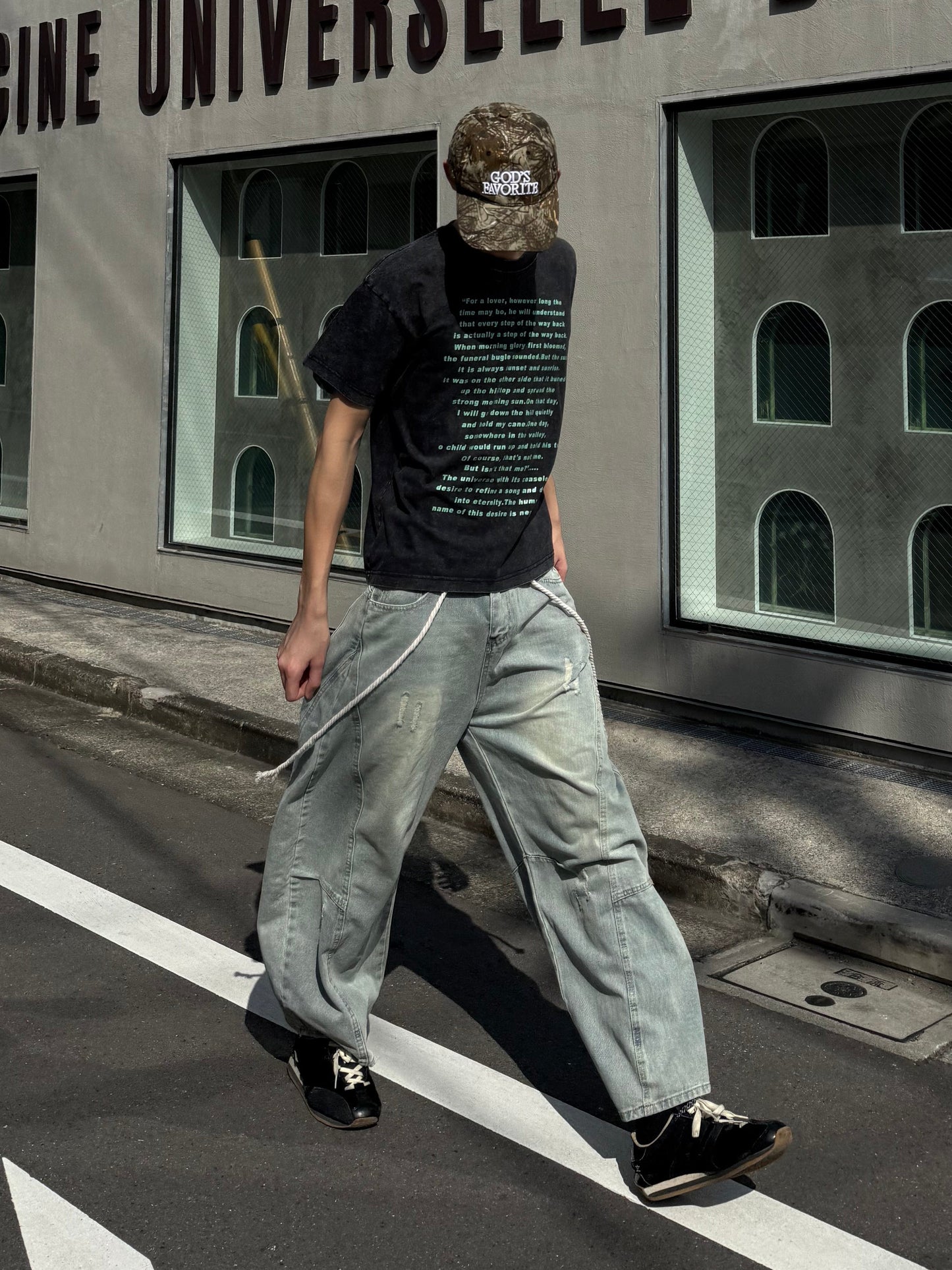 ウォッシュドバルーンデニムパンツ DPC05048