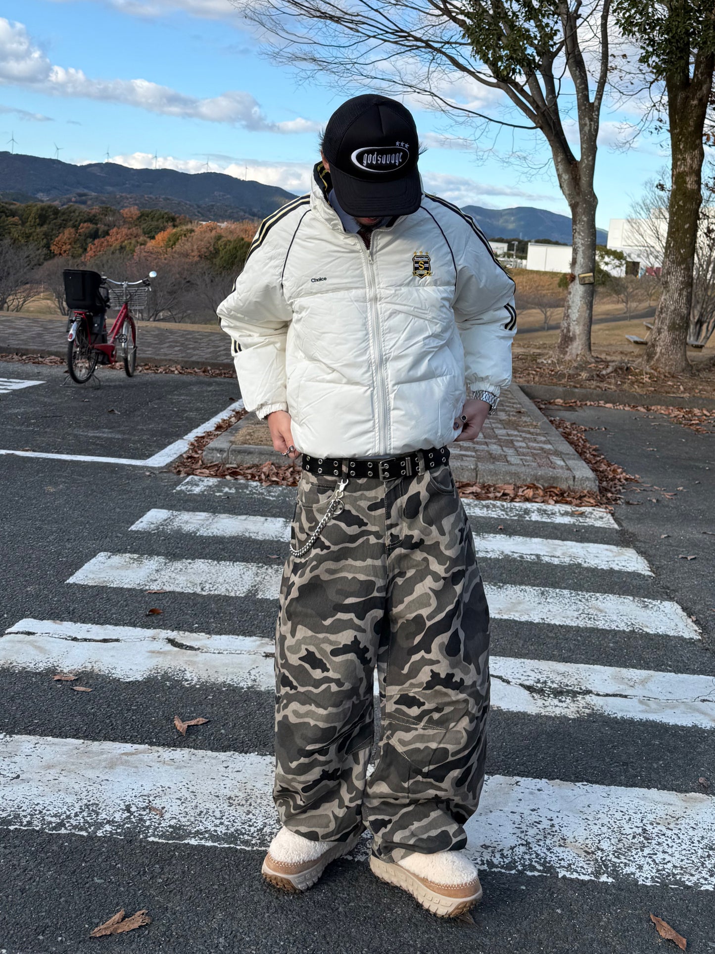 ラインポイント中綿ジャケット DPB90104