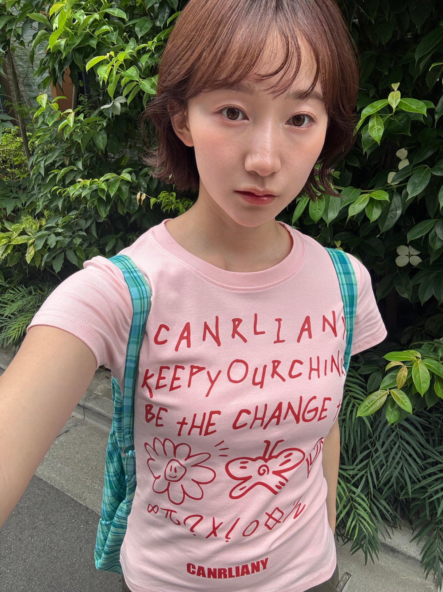 スマイリーフラワーTシャツ DPB91002
