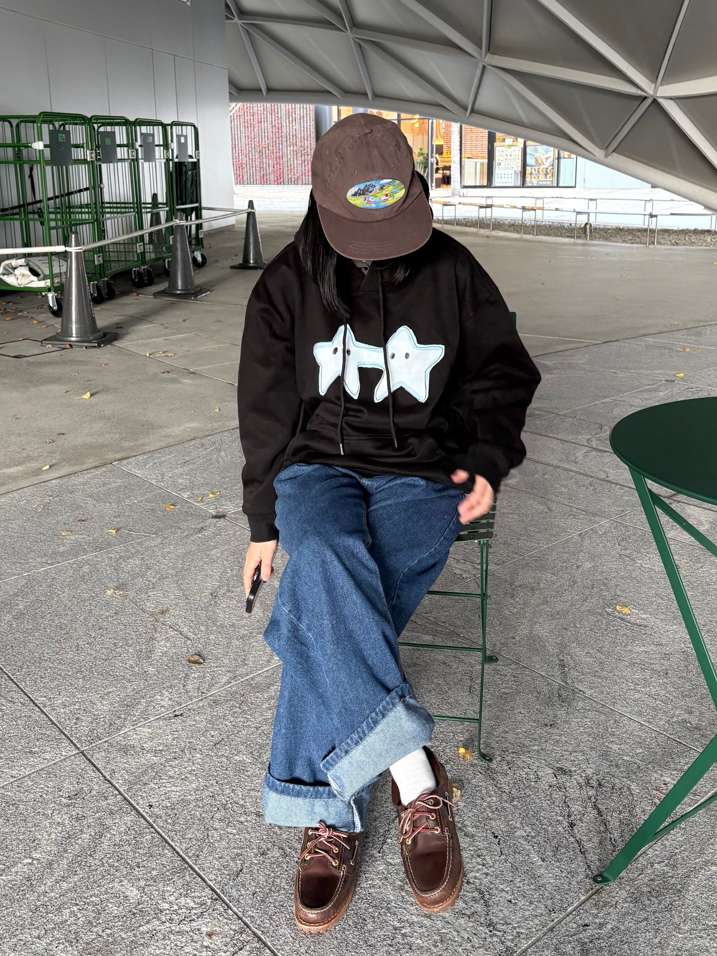 ルーズスターパーカー DPB99009