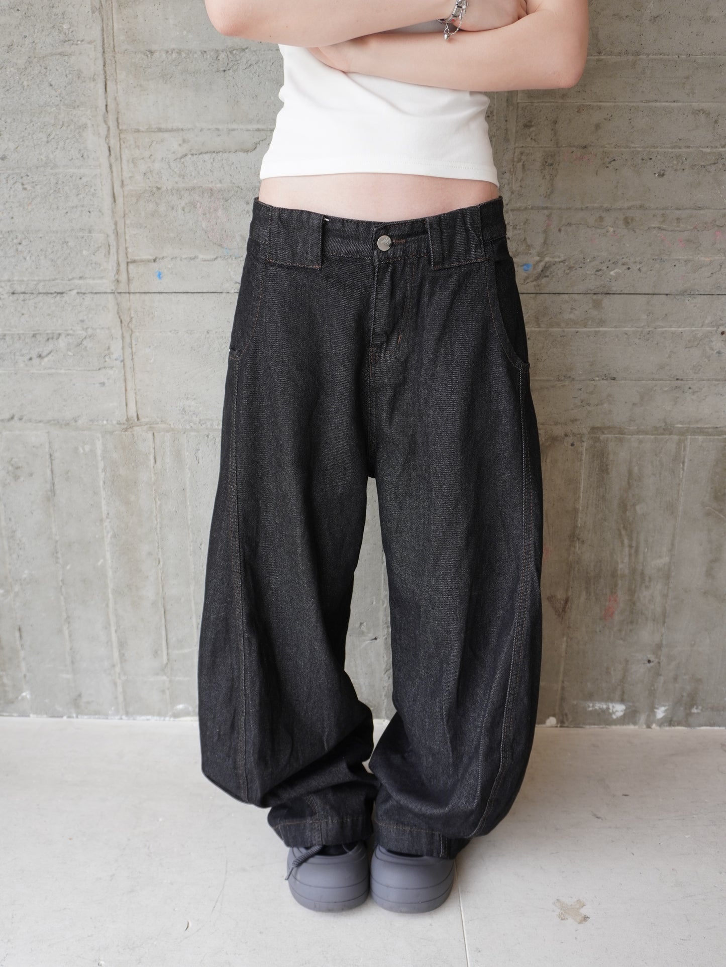 センターラインワイドデニムパンツ DPB85501