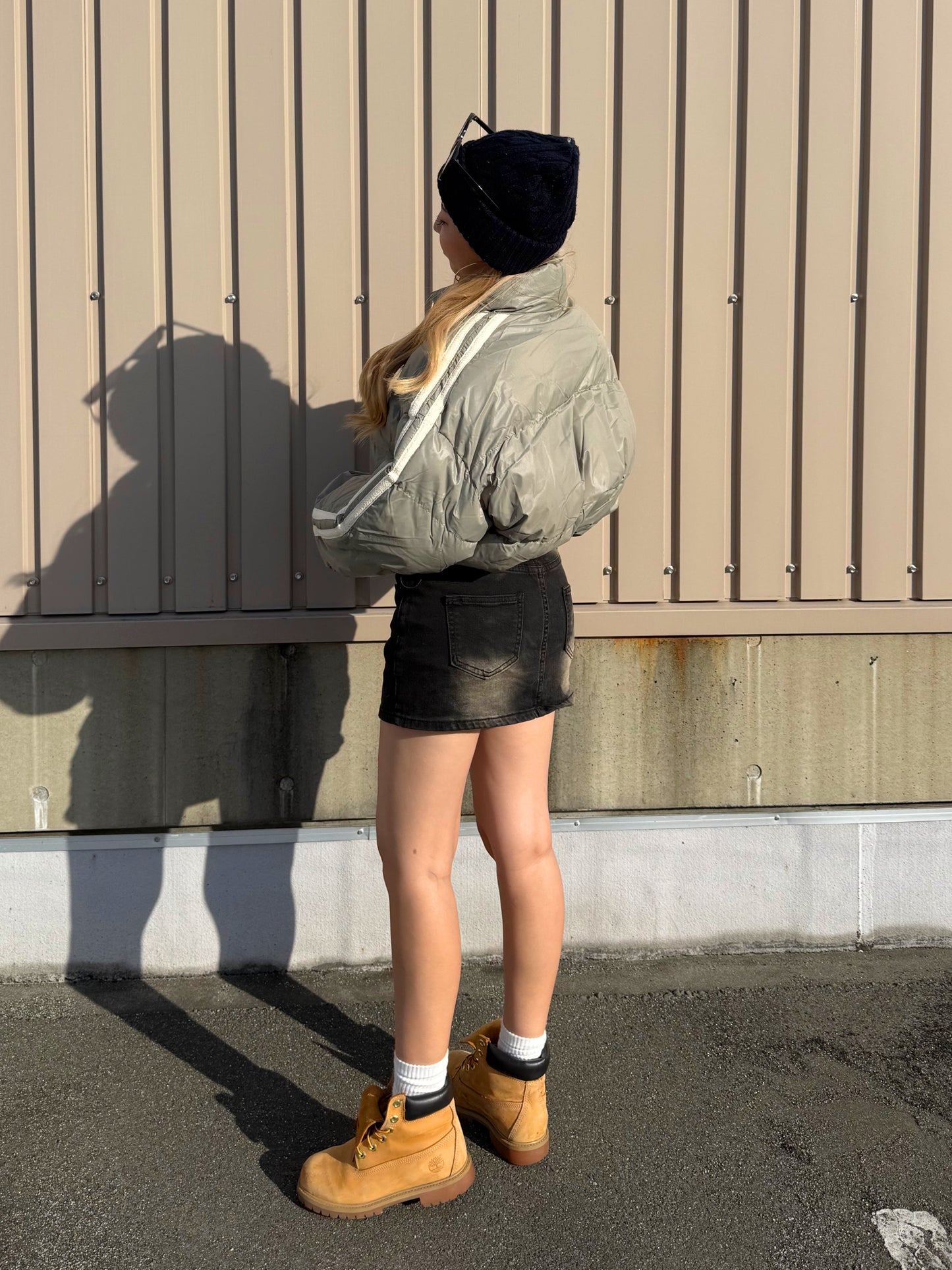 ラインショートダウンジャケット DPB73541