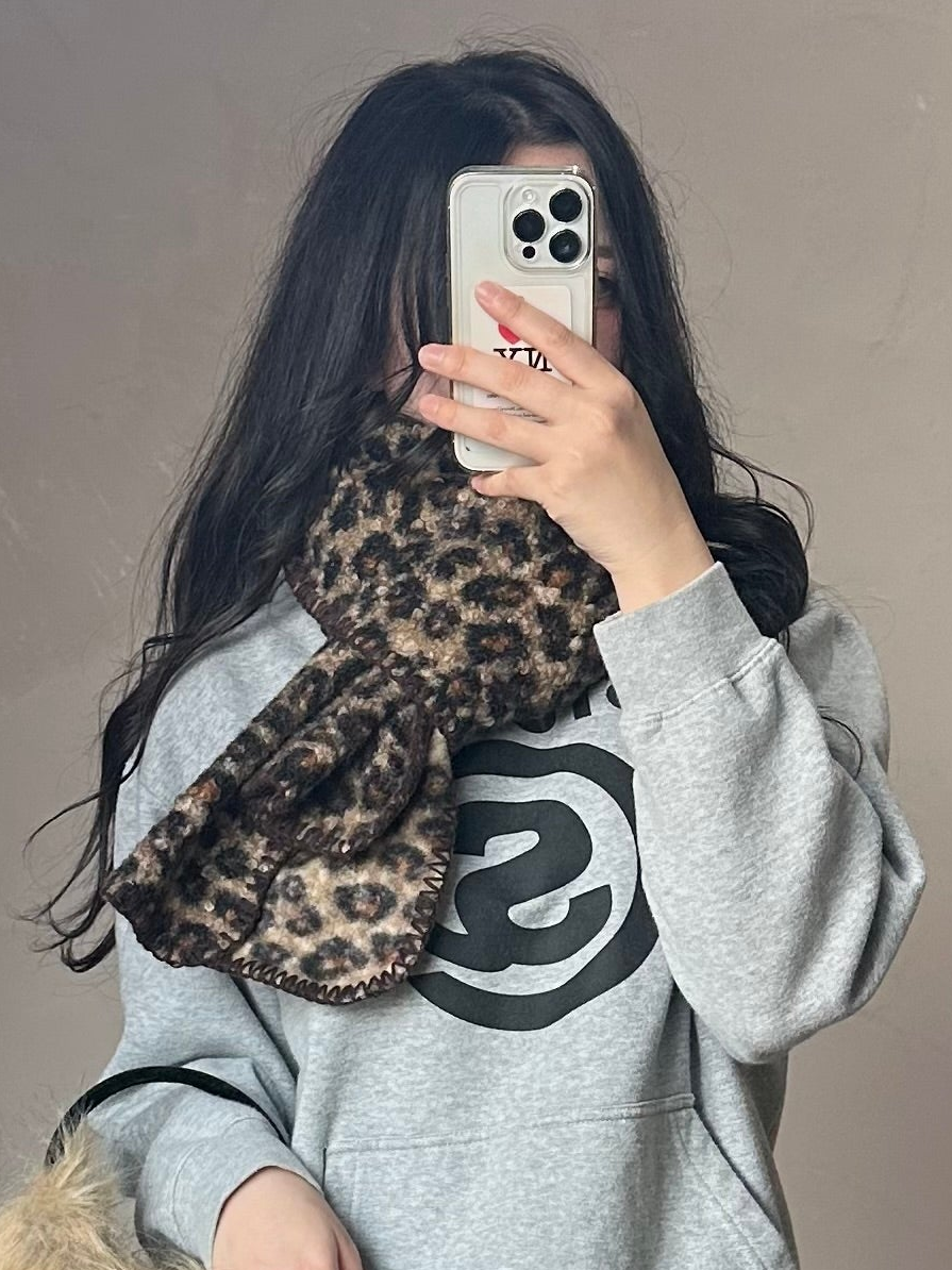 レオパードステッチマフラー DPB95058