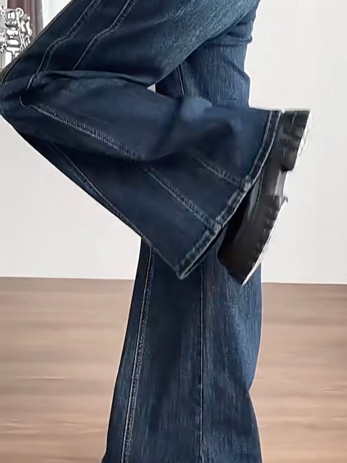 サイドラインフレアデニムパンツ DPB71792