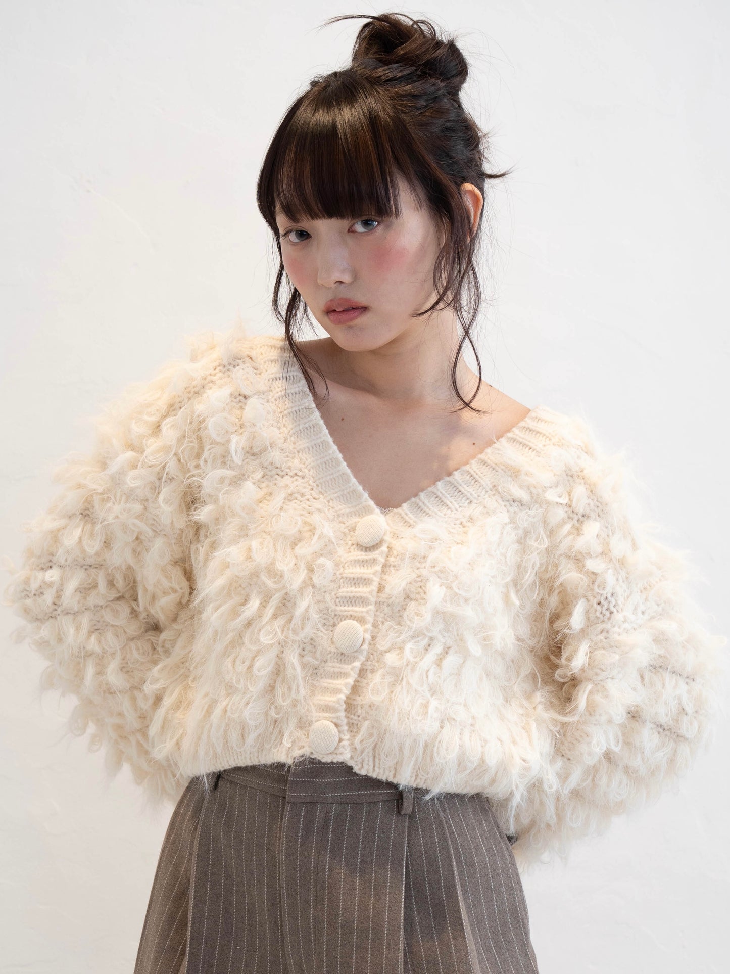 ループニットカーディガン DPC02006