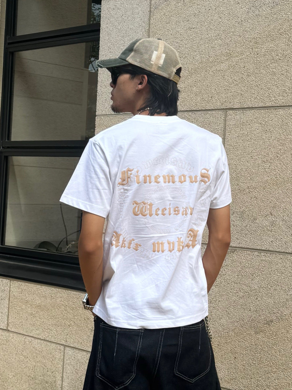 ゴシックレタリングTシャツ DPB90004