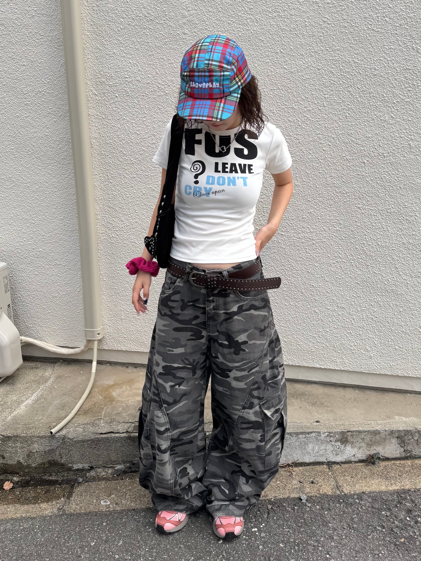 FUSグラフィックTシャツ DPB85266