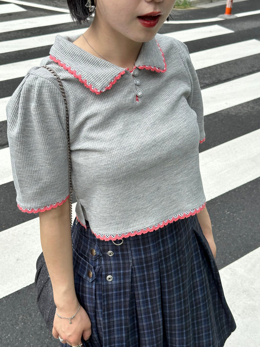バイカラーポロシャツ DPB76026