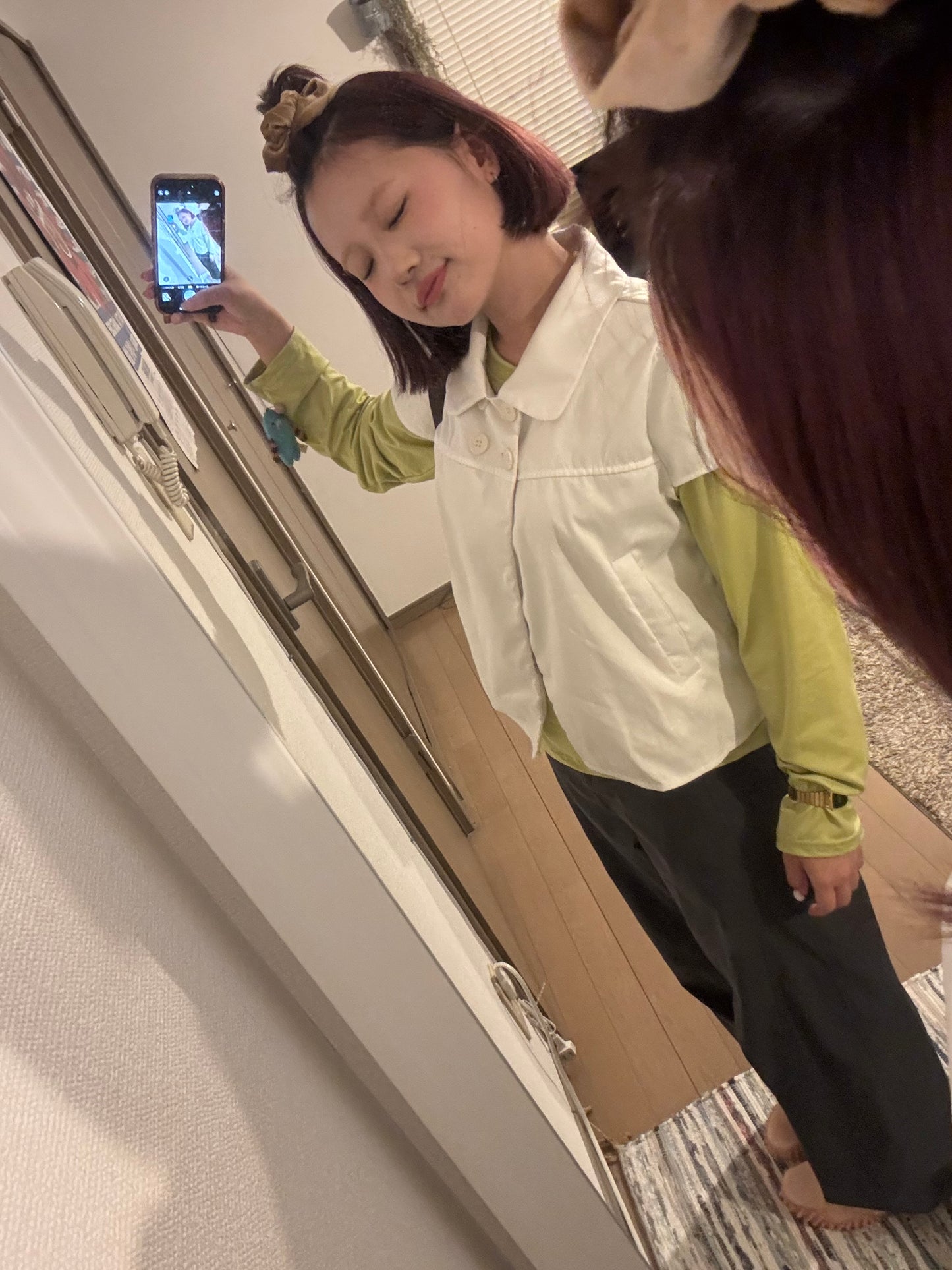 カップ付きベーシックカラーロンT DPC04047