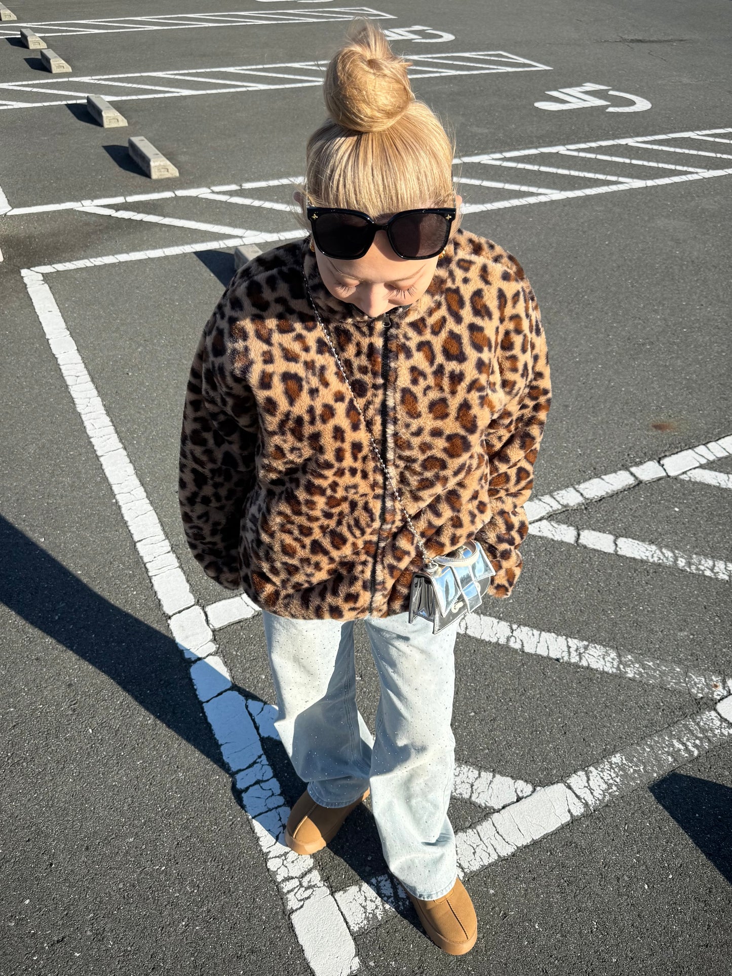 リバーシブルレオパードジャケット DPB73508