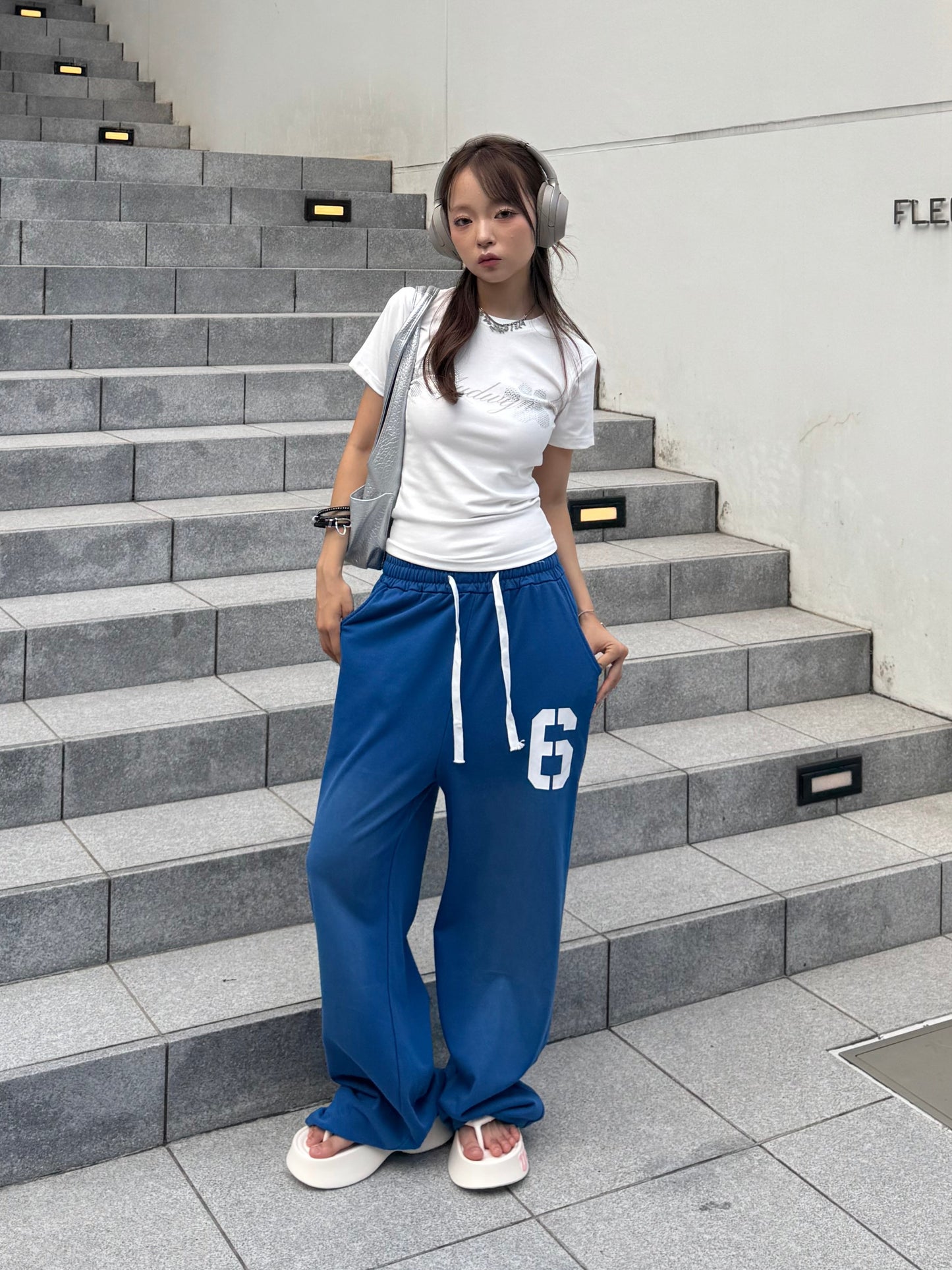 ナンバリングスウェットパンツ DPB86091