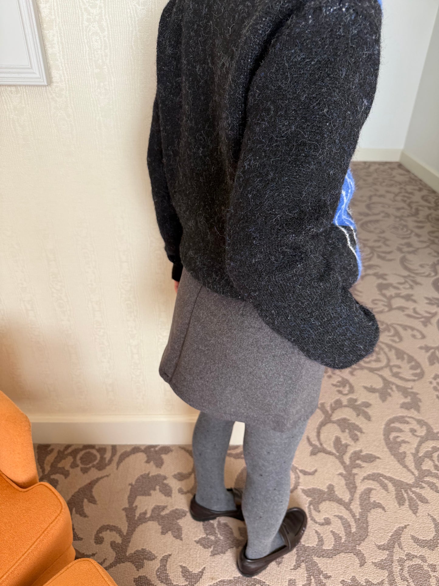 アーガイルハートニット DPA43721