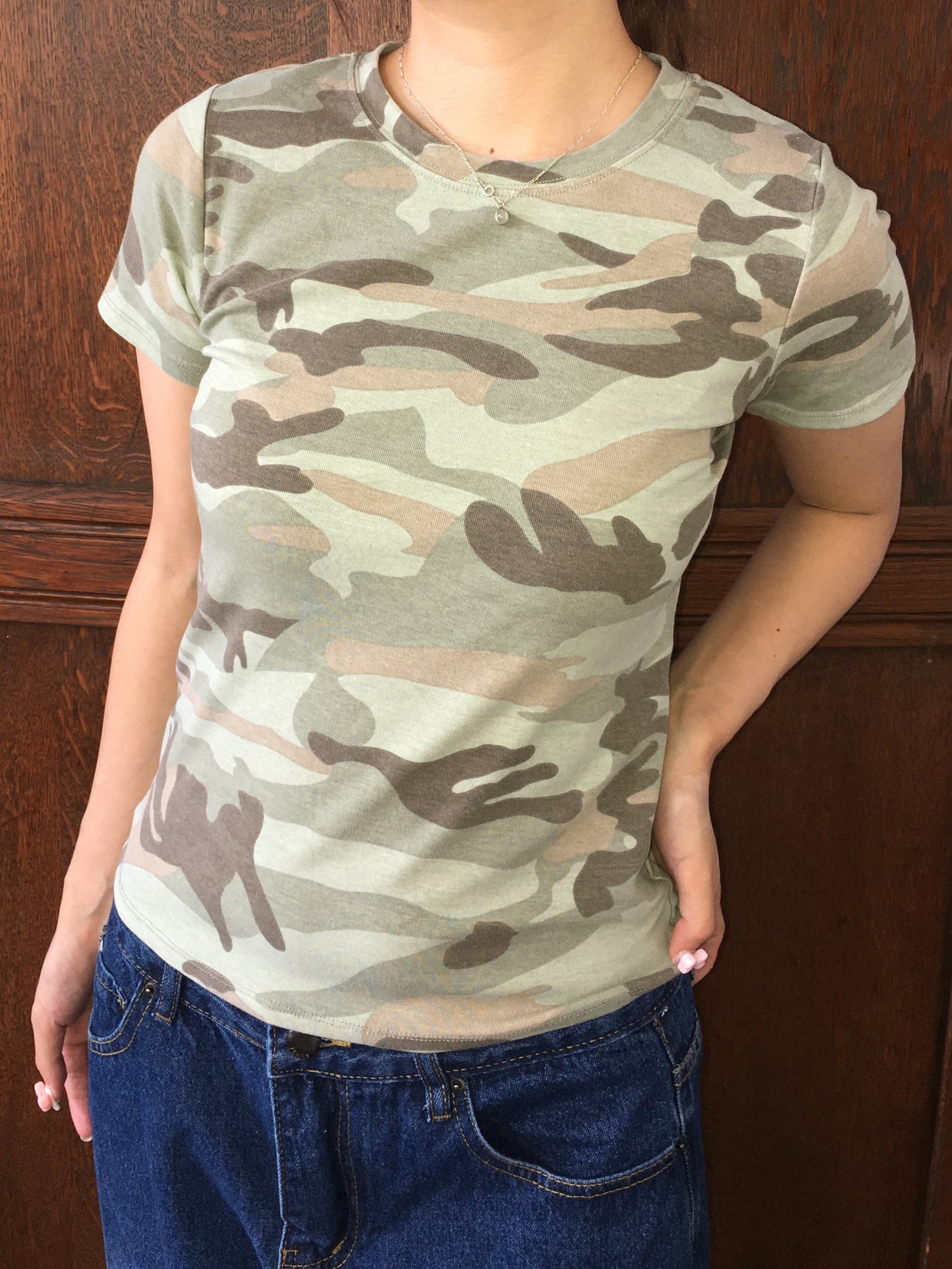 カモフラフィットTシャツ DPC09089
