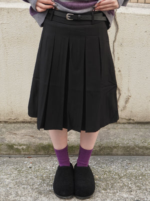 ミディアムプリーツスカート DPB85373
