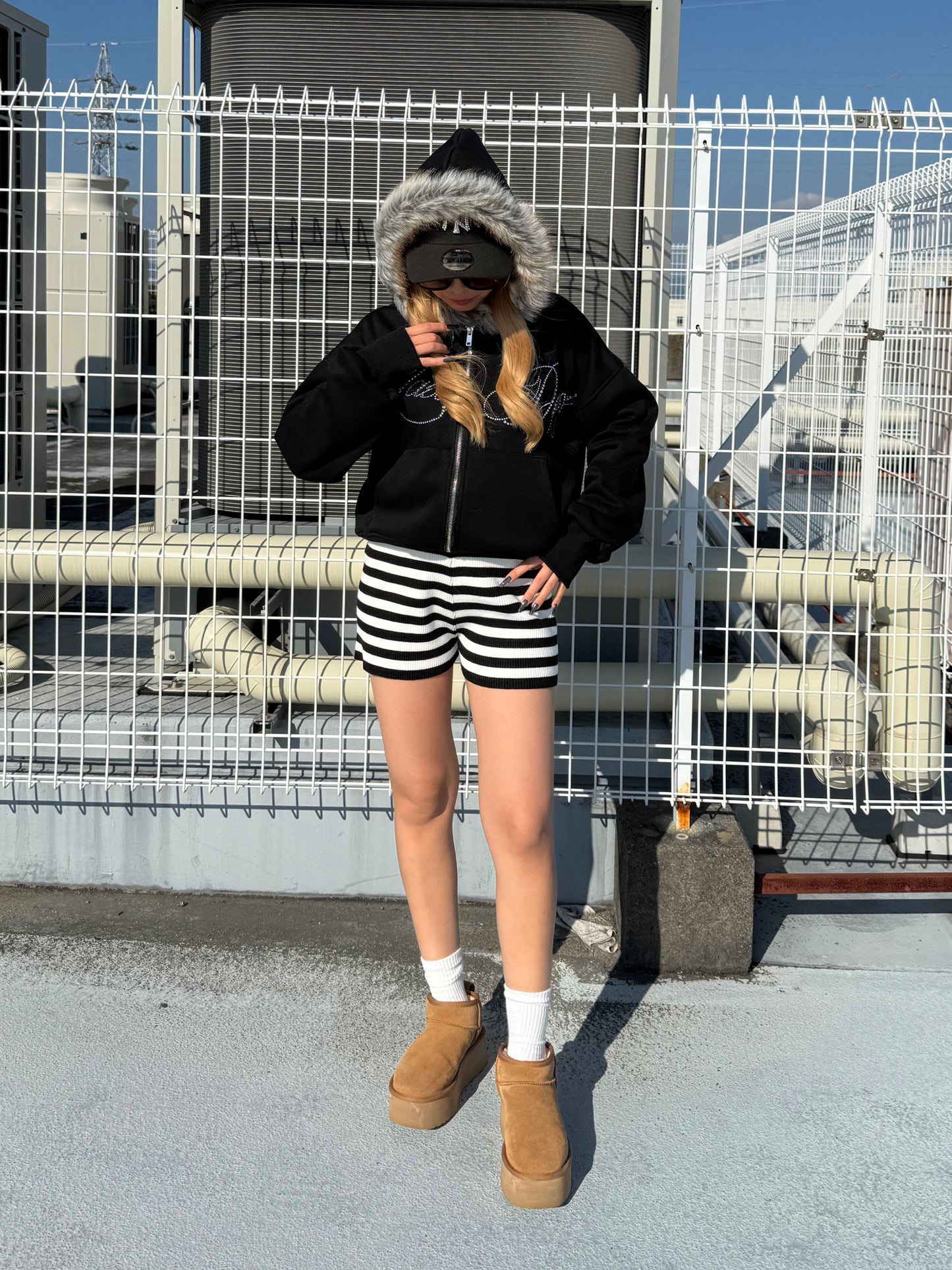 ストーンファージップパーカー DPB73542