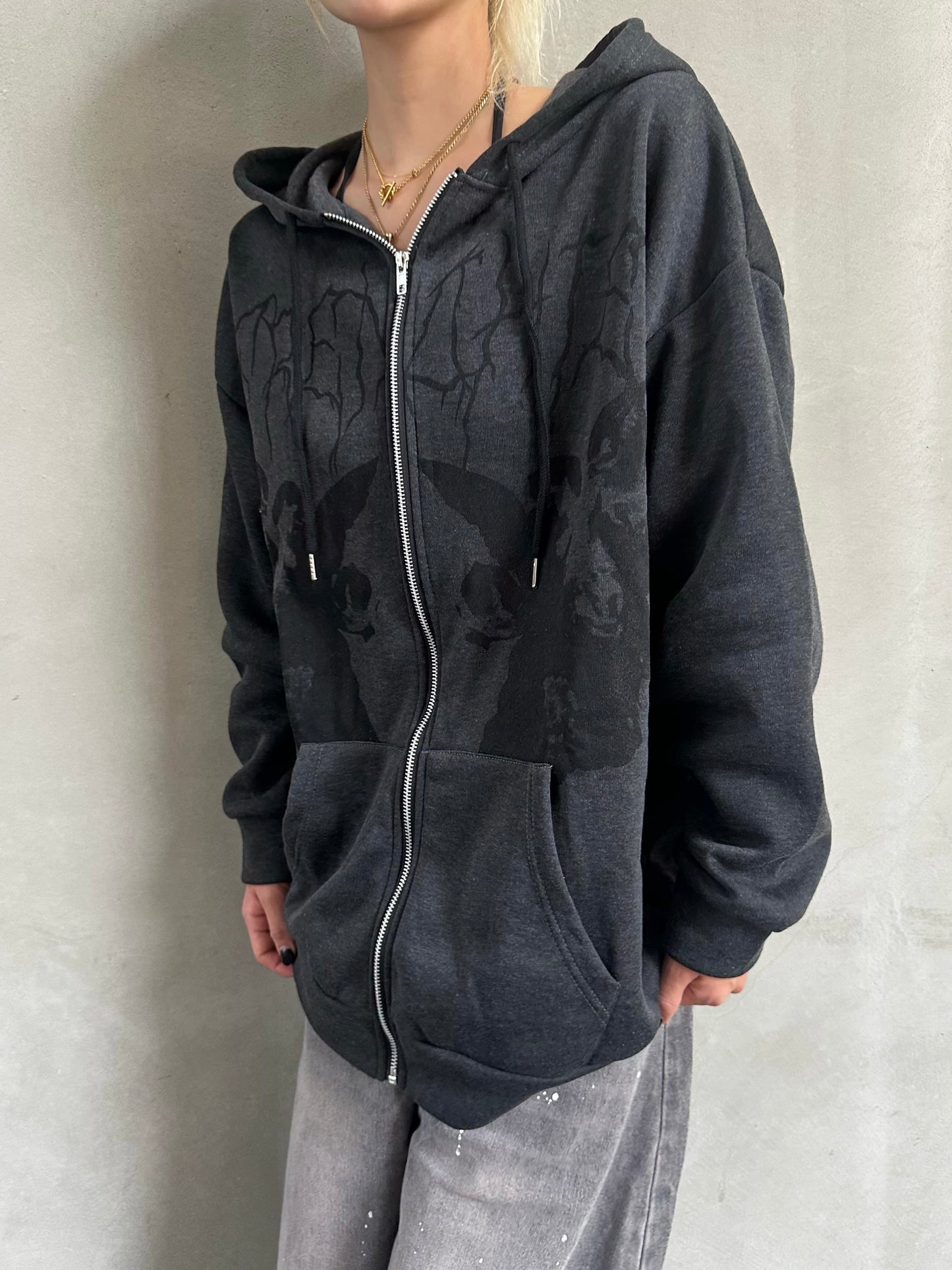 グラフィックジップパーカー DPB26626