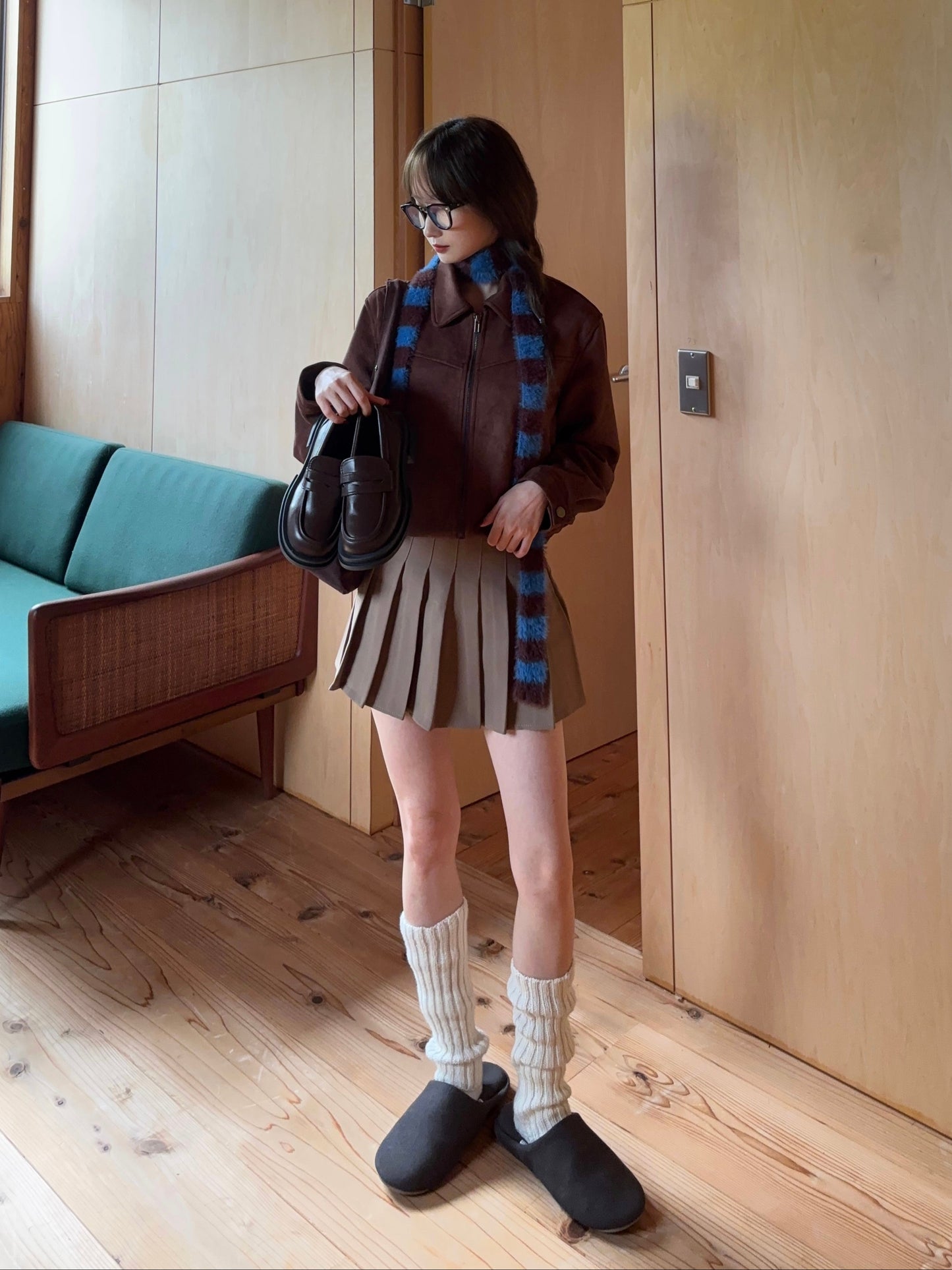 ダークブラウンジャケット DPB88105